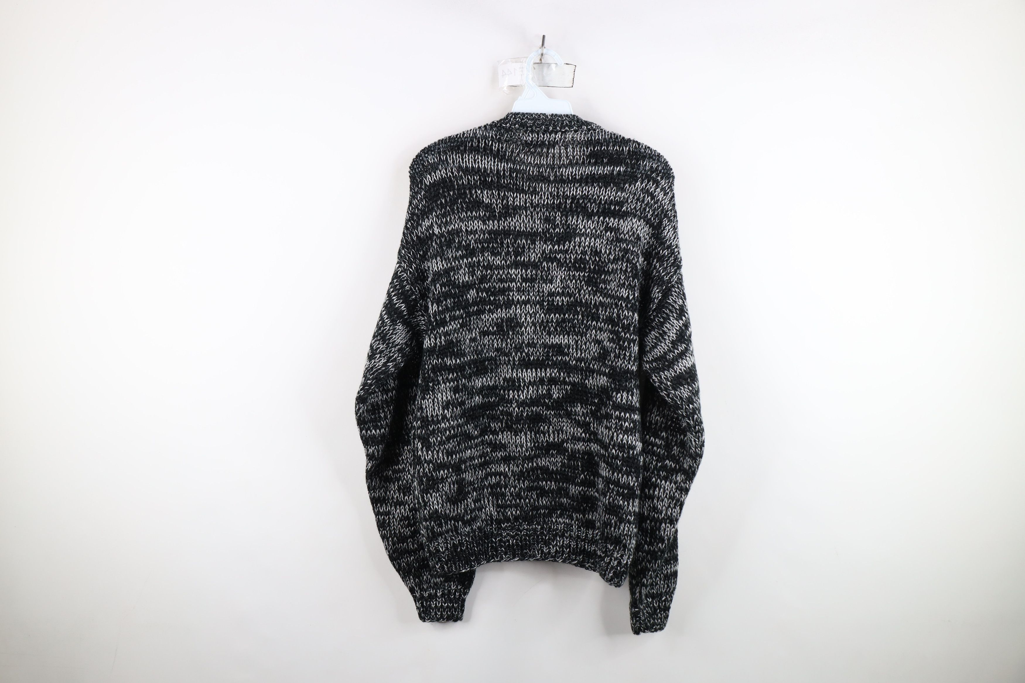 Vintage Vintage 90s Streetwear Chunky Ribbed Knit Crewneck Sweater Size US S / EU 44-46 / 1 - 7 Thumbnail