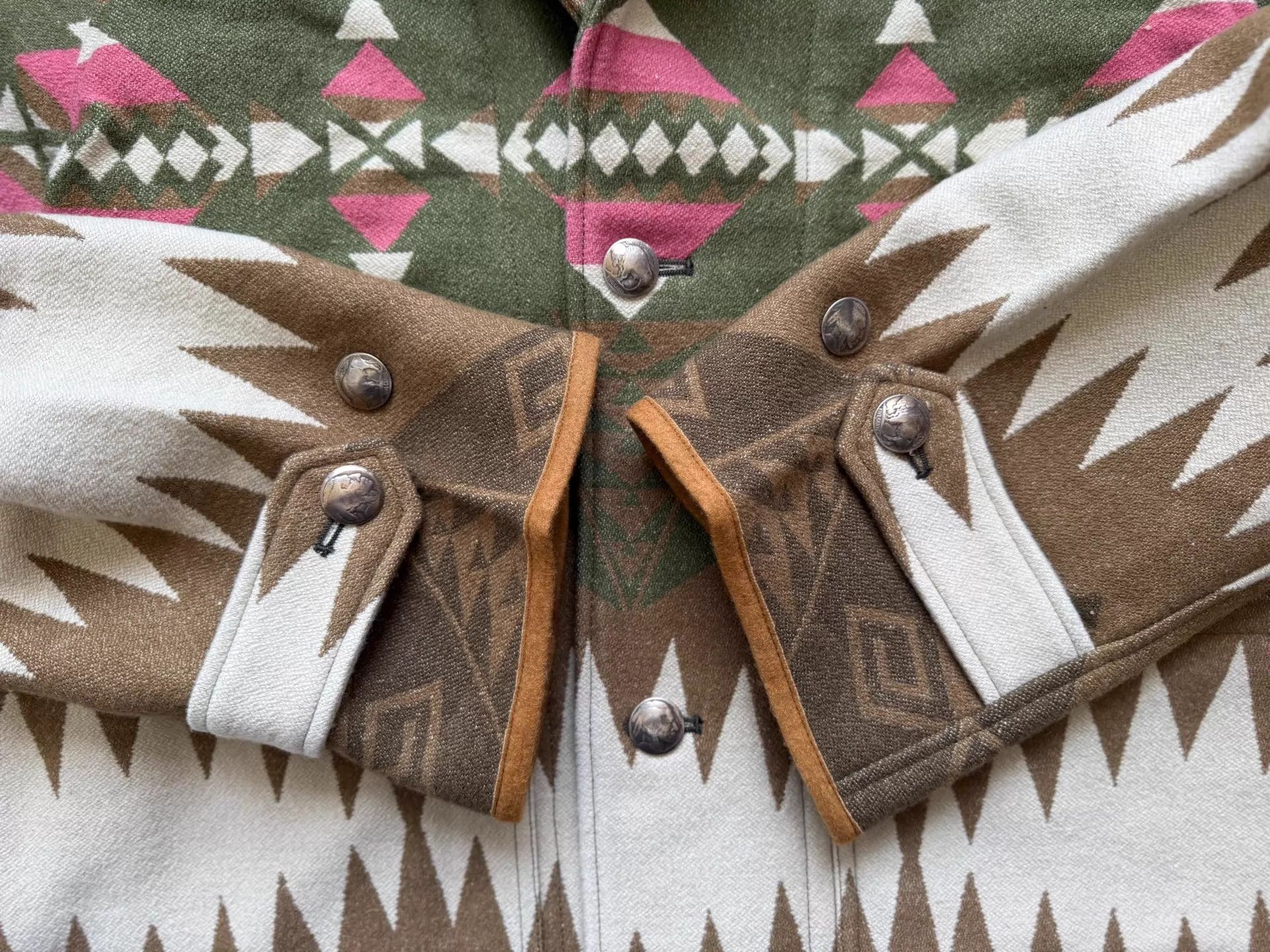 Visvim VISVIM 23SS HOPILAND COAT Native Blanket Khaki 2 Size US M / EU 48-50 / 2 - 6 Thumbnail