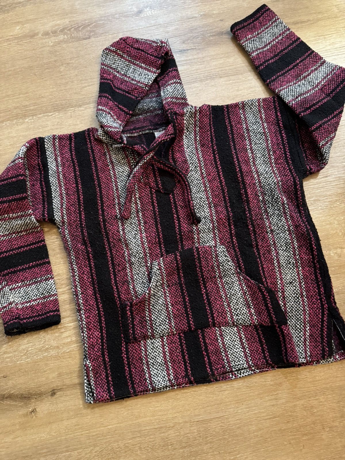 Heimat Textil Vintage 90s Mexican Drug Rug KAPITAL Style The Dude Pullover Size US M / EU 48-50 / 2 - 9 Thumbnail