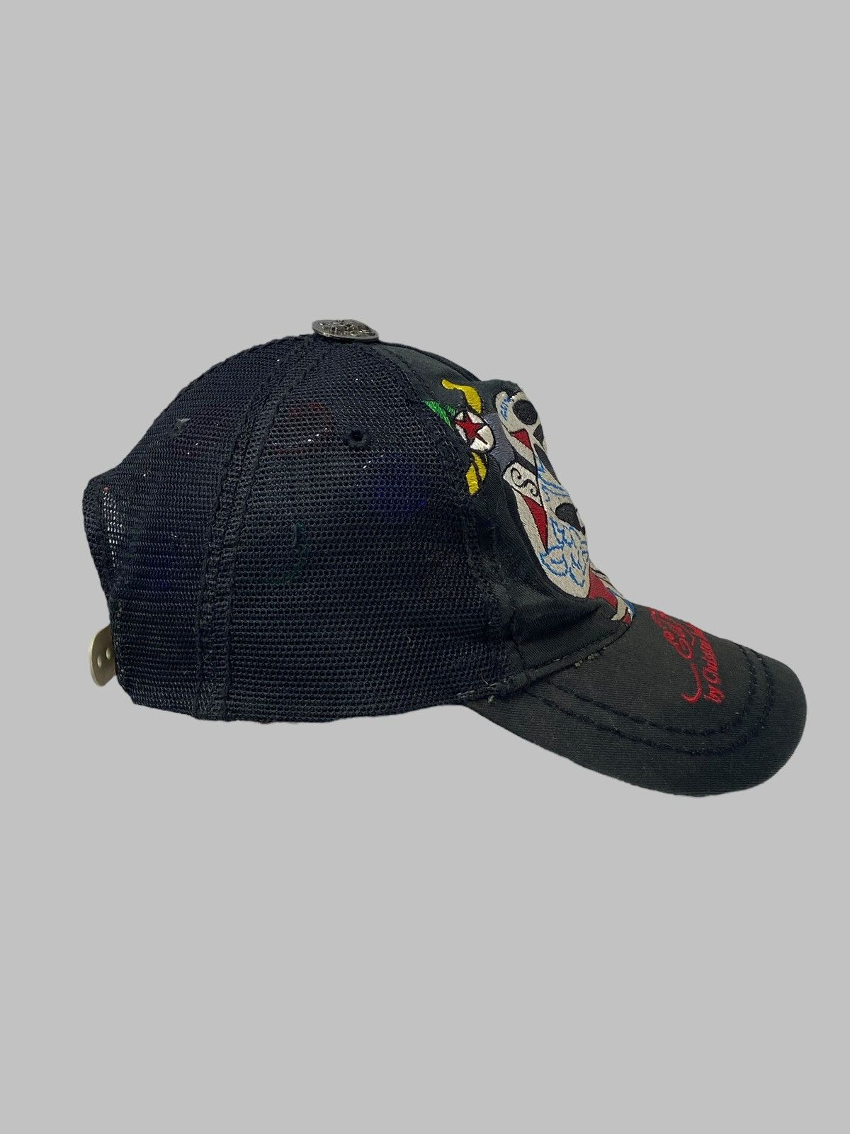 Ed Hardy Vintage Ed Hardy Cap By Christian Audigier Distressed Size ONE SIZE - 4 Thumbnail
