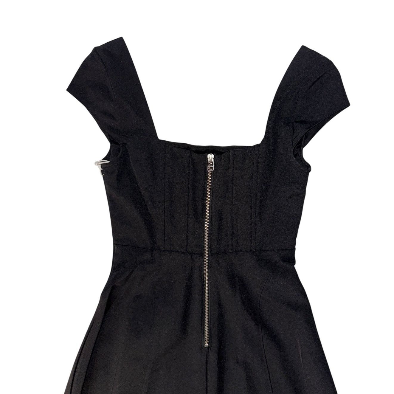Staud NEW NWT Staud Lotus Black Corset Maxi Dress Size 00 Size XXS / US 00 / IT 34 - 6 Thumbnail