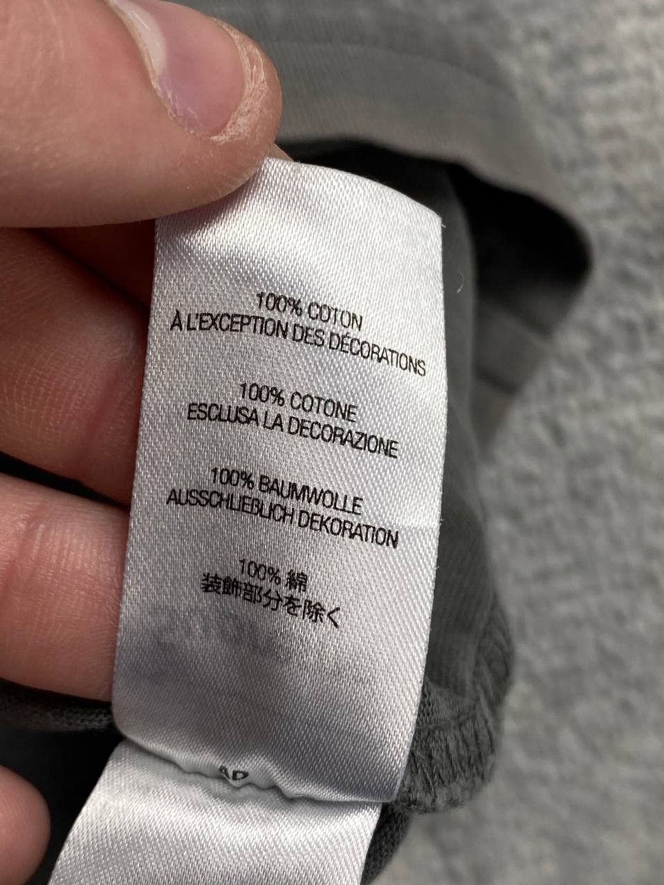 Supreme Supreme Acid Wash S/S Top T Shirt Men Size XL Gray Size US XL / EU 56 / 4 - 12 Thumbnail