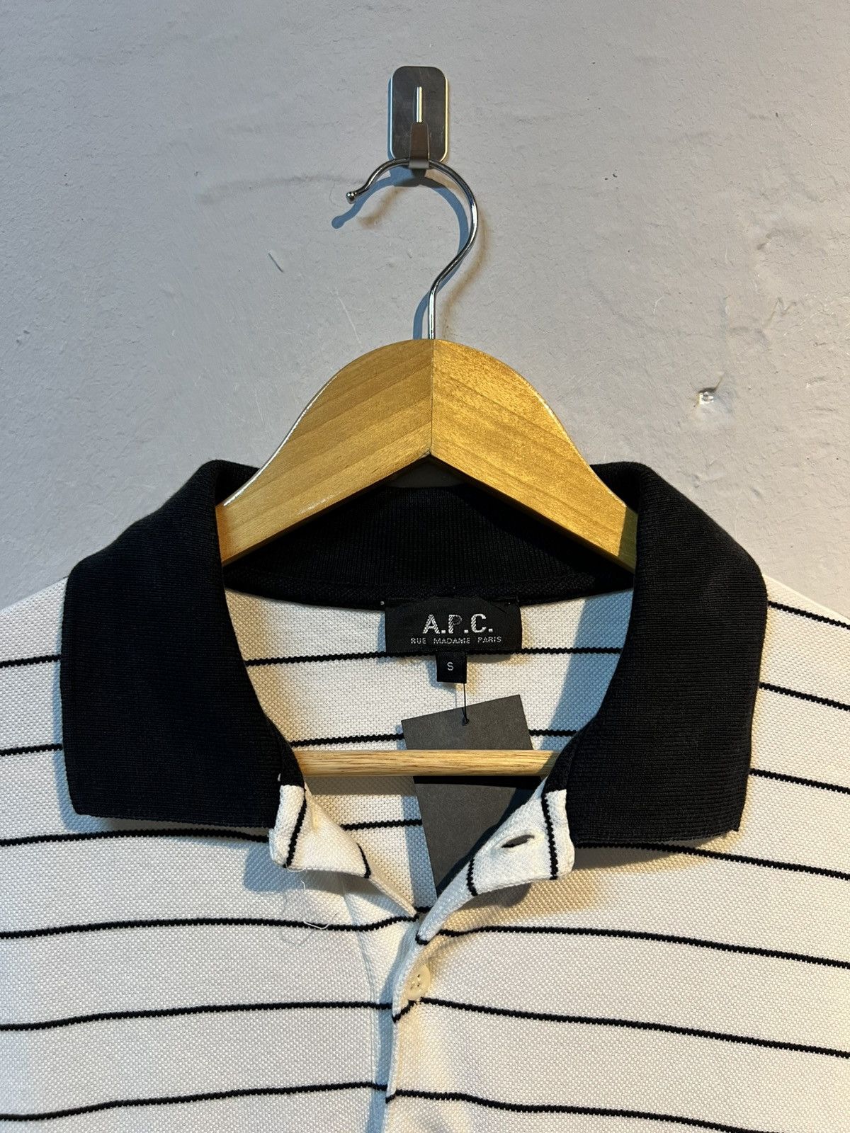 A.P.C. × Japanese Brand APC Polo Shirt Size US S / EU 44-46 / 1 - 3 Thumbnail