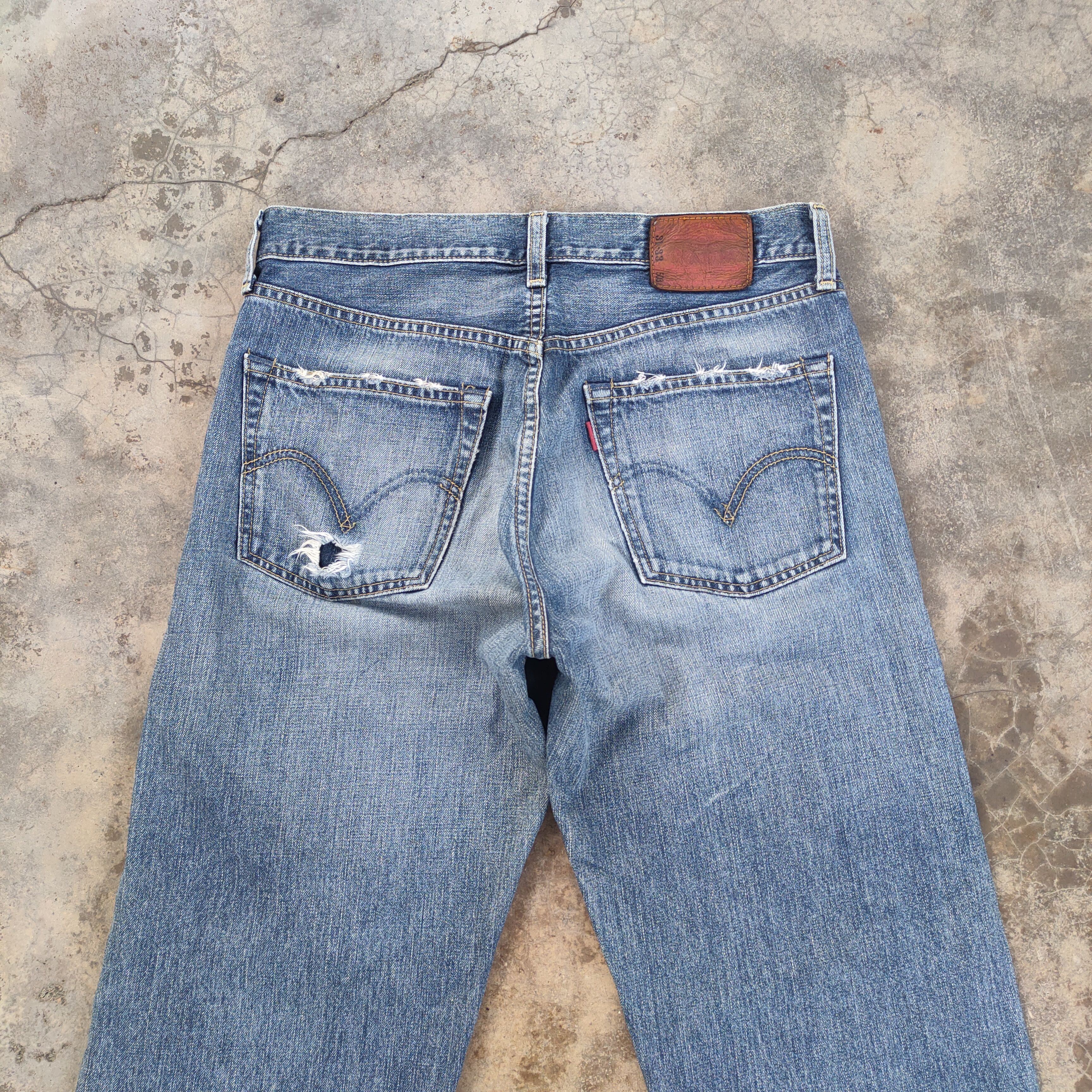 Levi's Vintage Clothing W32 VINTAGE LEVI'S 503 FADED DISTRESSED JEAN DENIM PANTS Size US 32 / EU 48 - 7 Thumbnail