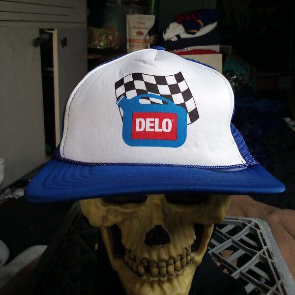 Other Deadstock Vintage Delo Racing Snap Trucker Hat Cap Size ONE SIZE - 1 Thumbnail