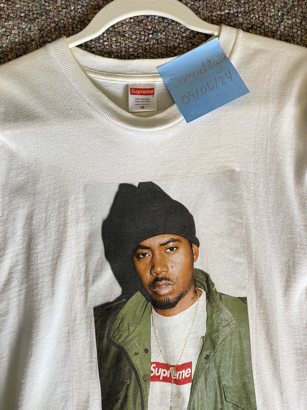 Supreme Nasty Nas Tee Size US M / EU 48-50 / 2 - 4 Thumbnail