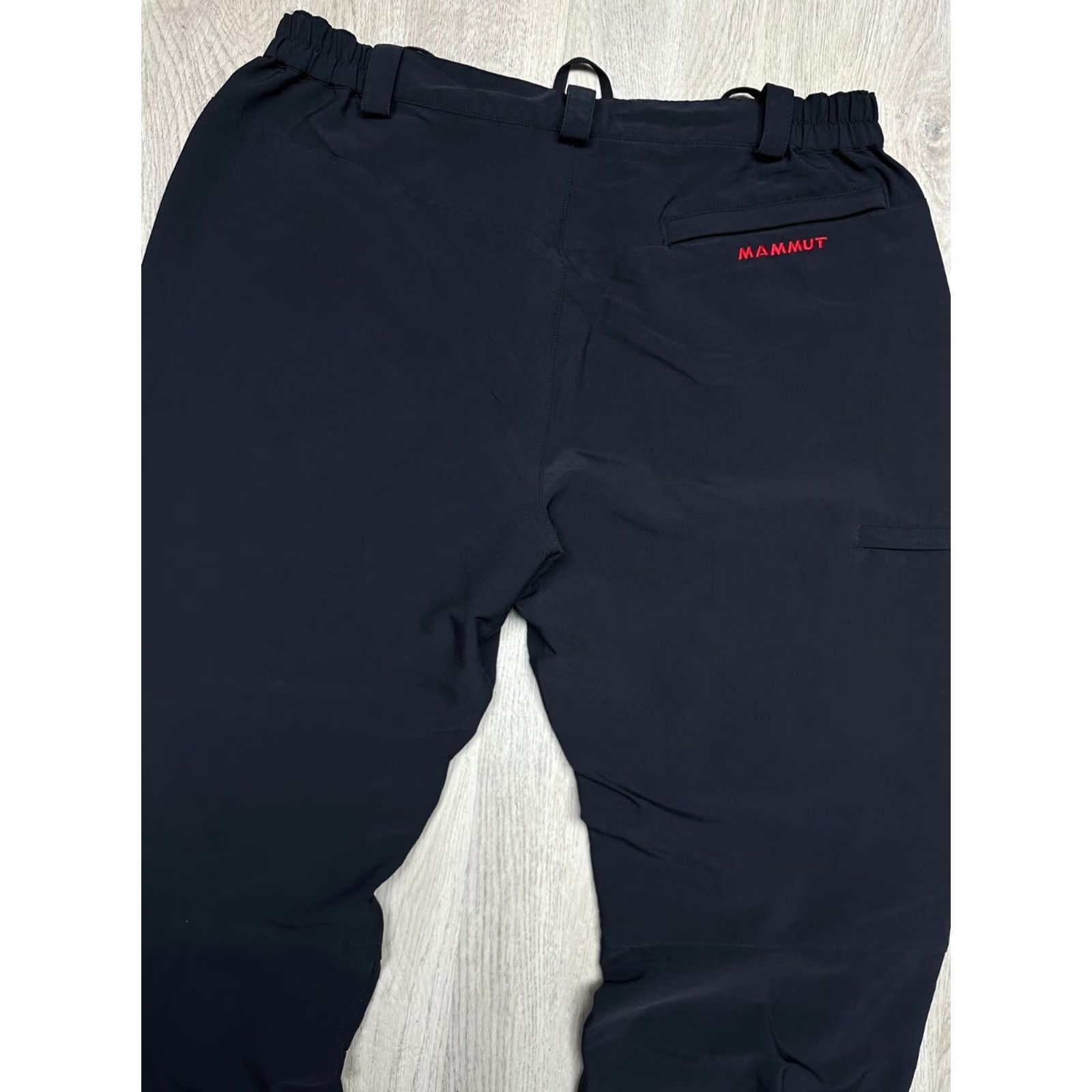 Mammut Mammut Mens Outdoor Trekking Pants Size 52 (36) Black Polyester Logo Regular Inseam 34in Waist 36in 83 cm 111 cm Size US 36 / EU 52 - 7 Thumbnail