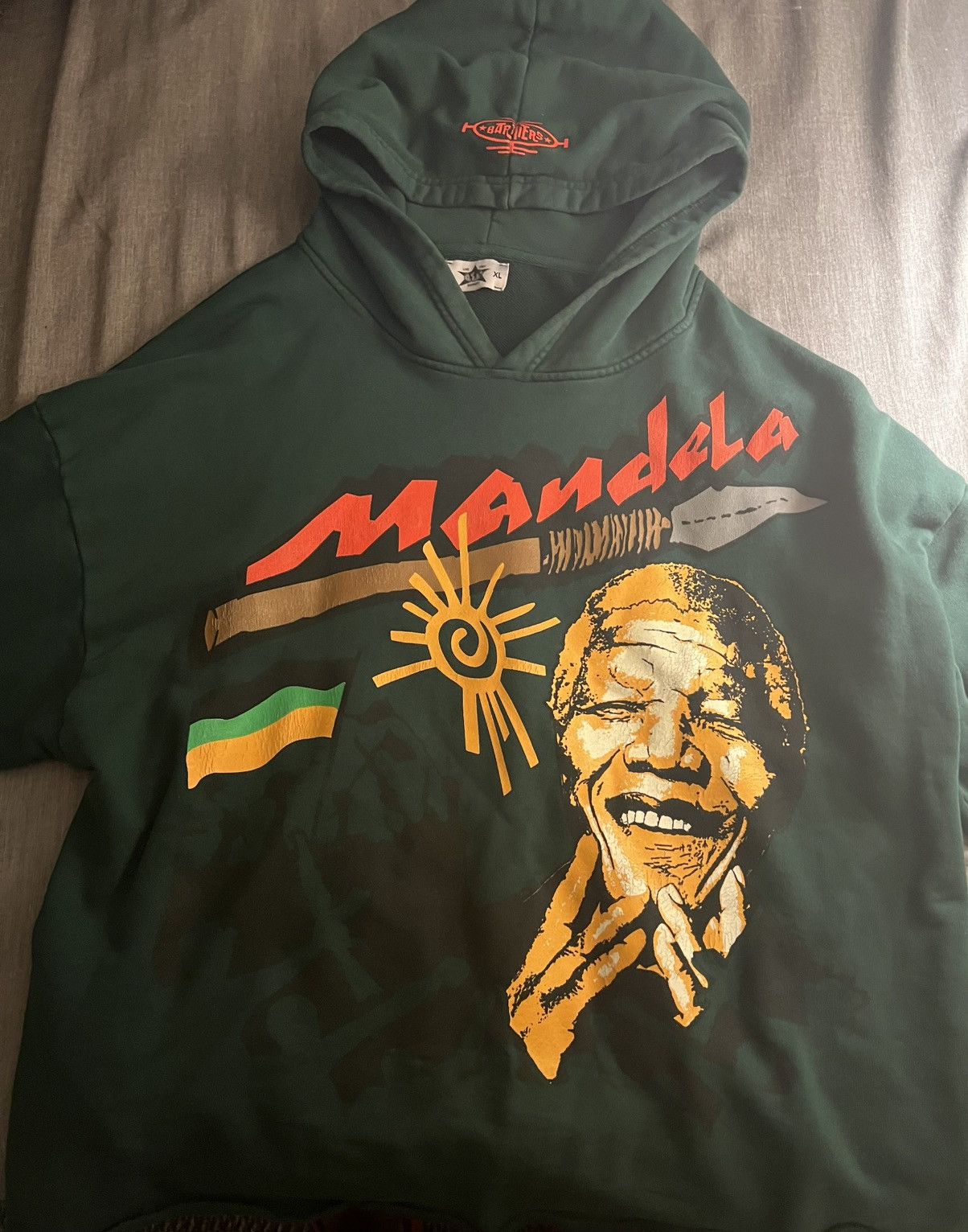 Barriers Barriers Hoodie Nelson Mandela Size US XL / EU 56 / 4 - 1 Thumbnail