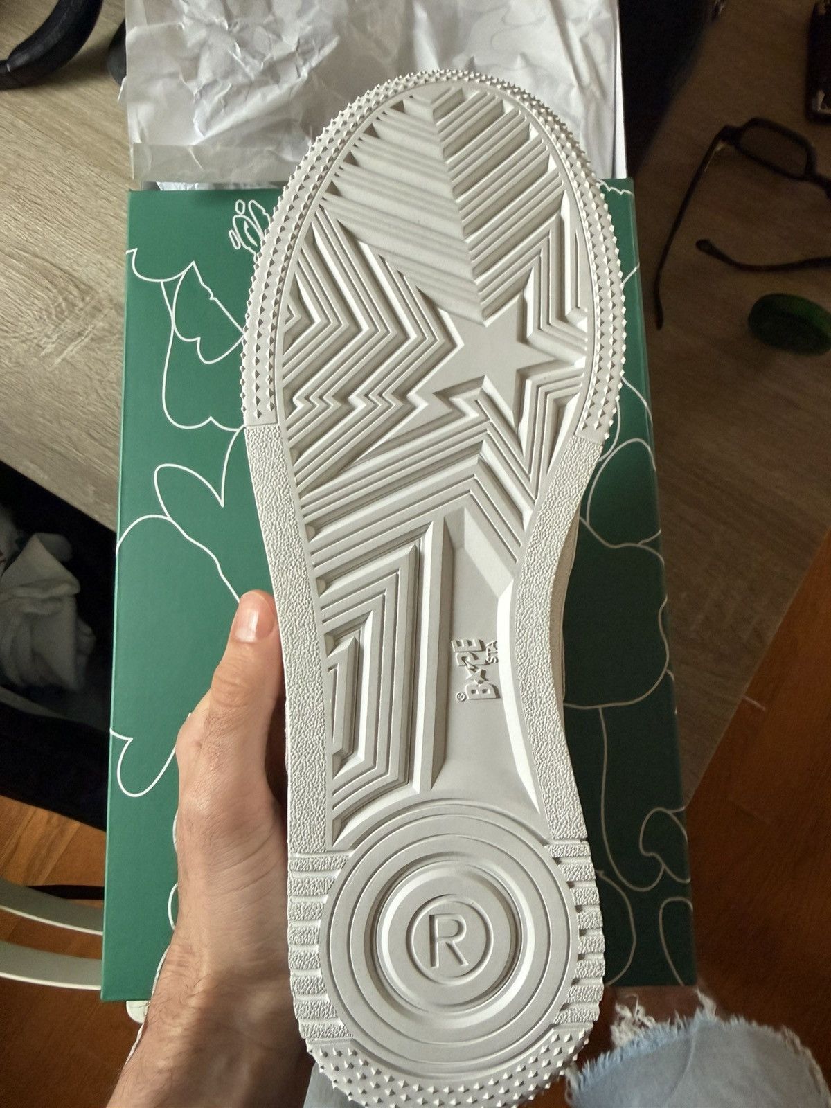 Bape Hidden X HIDDEN NY Nubuck Suede Bapesta Size US 10 / EU 43 - 10 Thumbnail