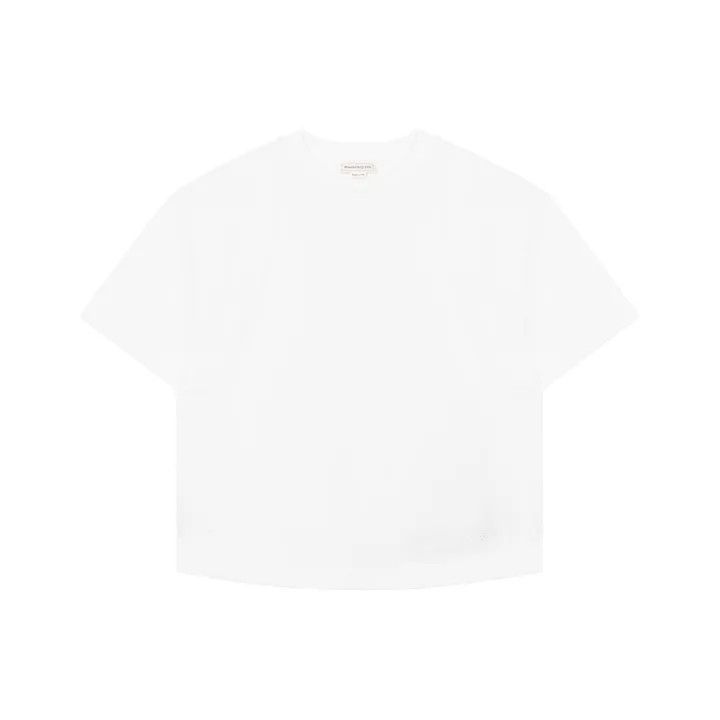 Alexander McQueen Alexander McQueen White Short Sleeve T-Shirt 0079 Size S / US 4 / IT 40 - 1 Thumbnail