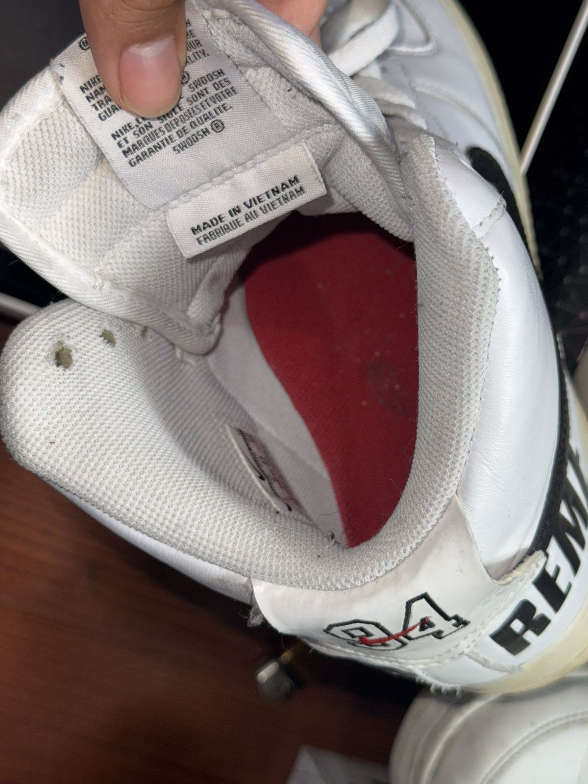 Supreme Nike Air Force 1 High Supreme X Supreme White 2014 Size 10 Size US 10 / EU 43 - 4 Thumbnail