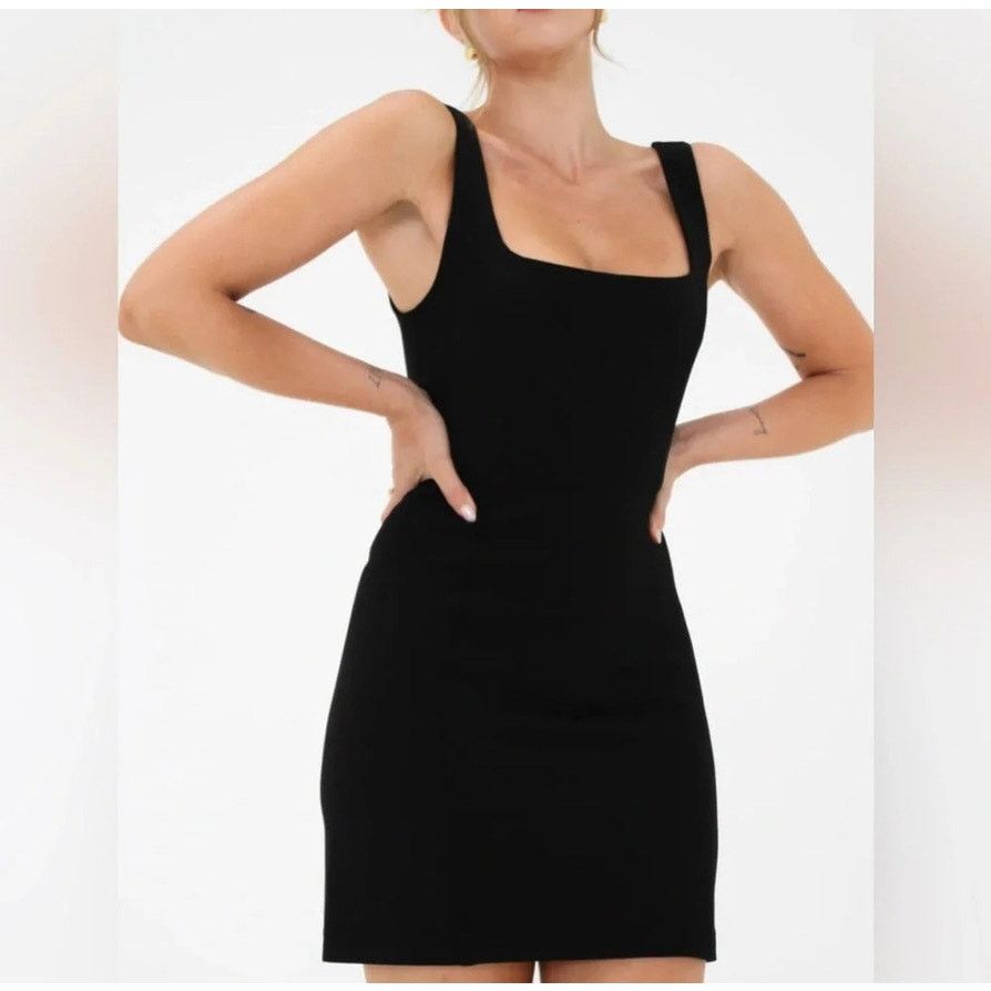 Other Rumored Twiggy Mini Dress 8 Black Party LBD Old Money Size M / US 6-8 / IT 42-44 - 1 Thumbnail