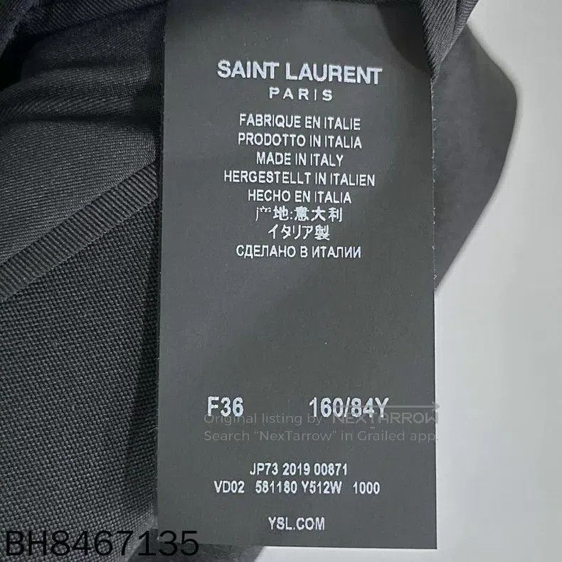 Saint Laurent Paris Saint Laurent Paris Smoking Lapel Suit i Size XS / US 0-2 / IT 36-38 - 4 Thumbnail
