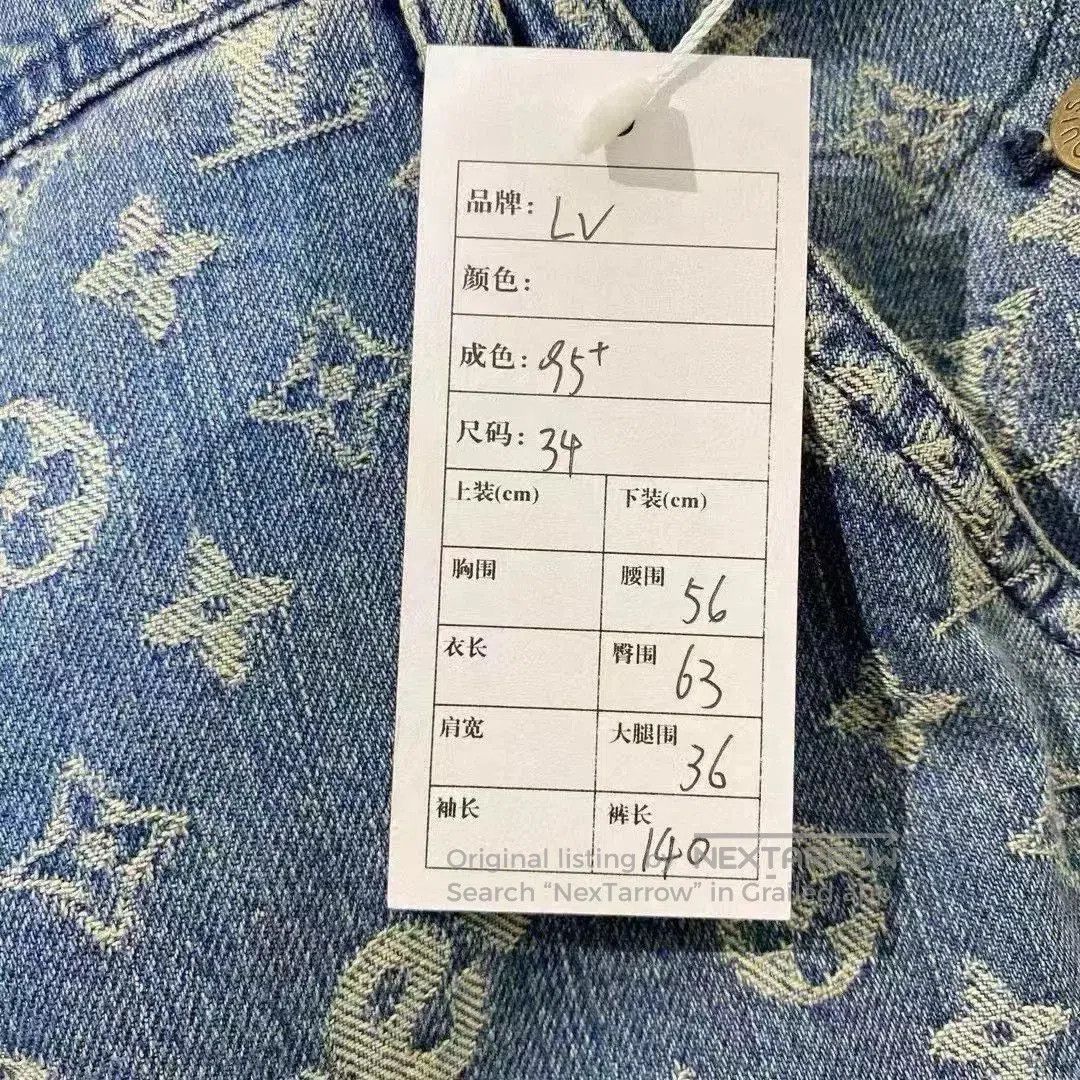 Louis Vuitton LouisVuitton x Supreme Monogram Overalls. Size US 34 / EU 50 - 4 Thumbnail
