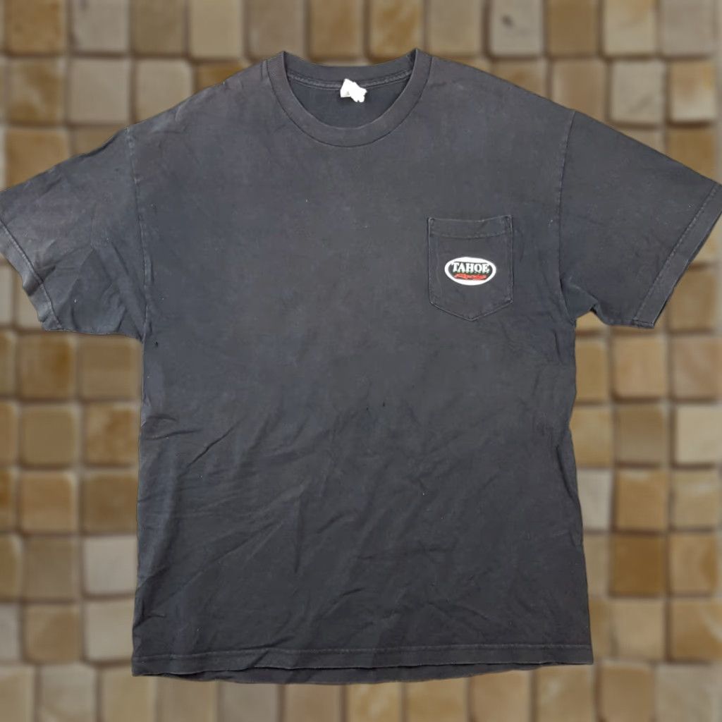 NASCAR VINTAGE Black NASCAR Y2K Grunge Race T-Shirt XL Men Car Motorsport 2000s Retro Size US XL / EU 56 / 4 - 1 Thumbnail