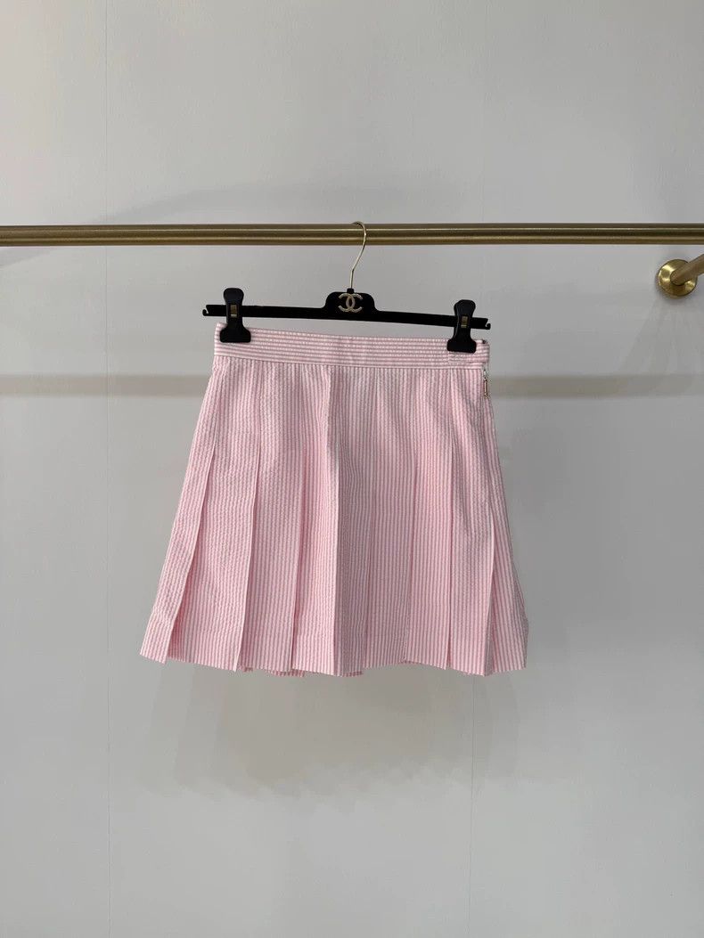Thom Browne Thom browne Pink pleated skirt 2503-Nextarrow Size 24" / US 00 / IT 34 - 2 Thumbnail