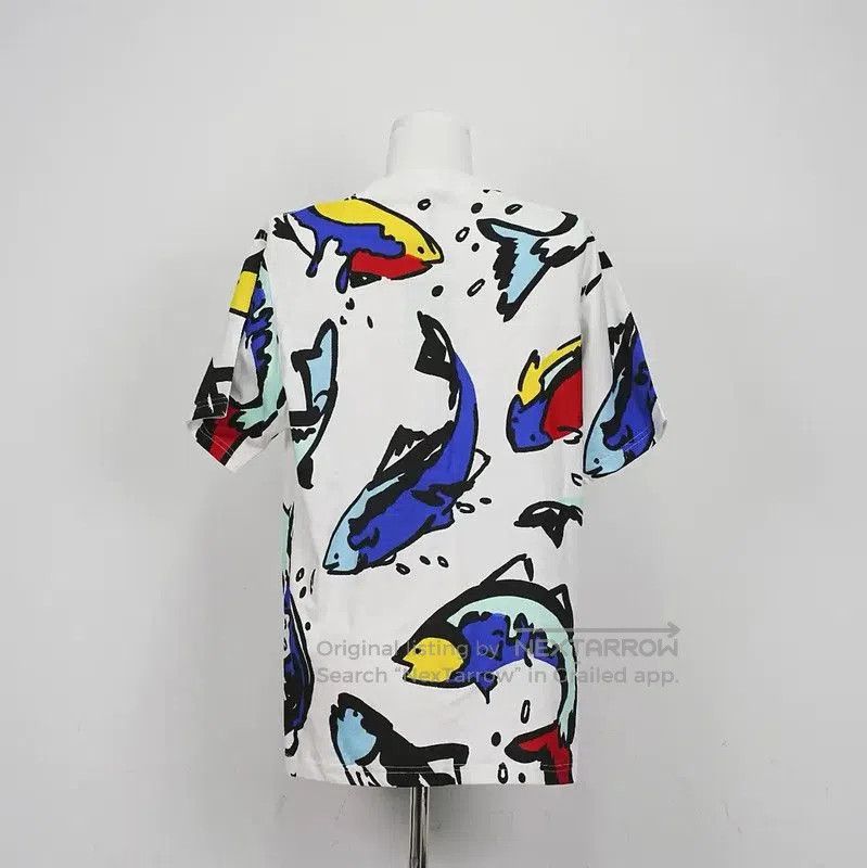Kenzo KENZO Summer White Graphic Short Sleeve T-Shirt . Size L / US 10 / IT 46 - 2 Thumbnail