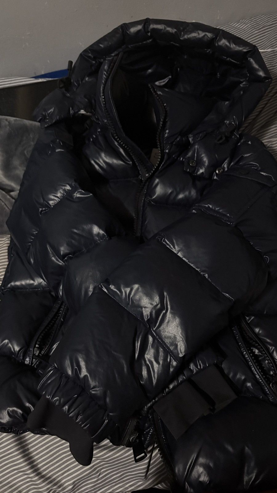SAM. navy blue glossed SAM. down jacket Size US M / EU 48-50 / 2 - 4 Thumbnail