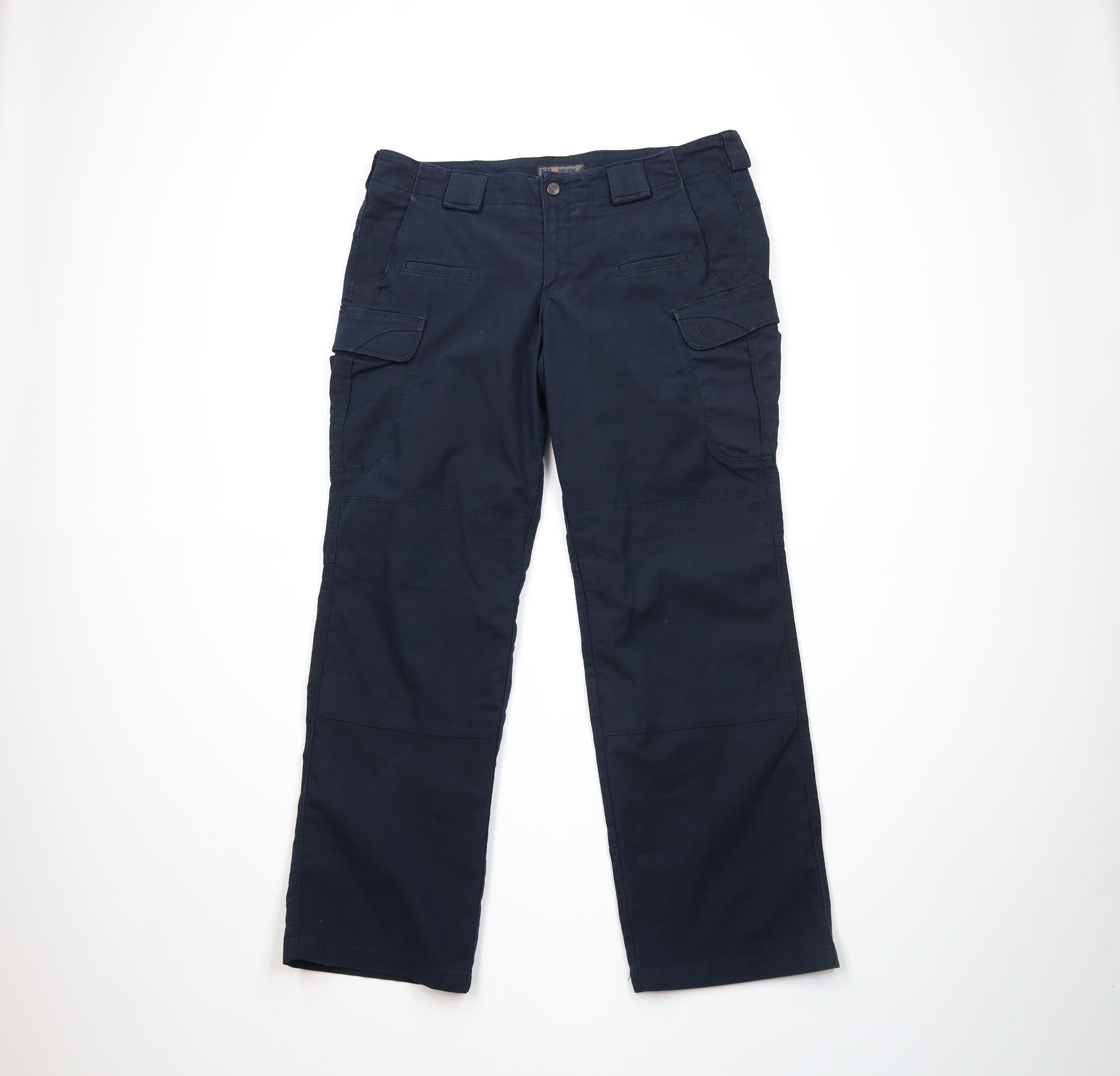 Vintage 5.11 Tactical Series Knee Ripstop Cargo Pants Navy Blue Size 38" / US 16 / IT 52 - 1 Thumbnail
