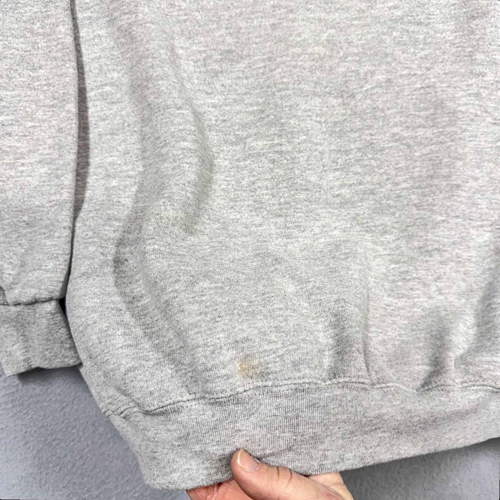 Lee VINTAGE Lee Sweatshirt Mens XL Gray Boston Massachusetts Fleece Crewneck USA 90s Size US XL / EU 56 / 4 - 3 Thumbnail