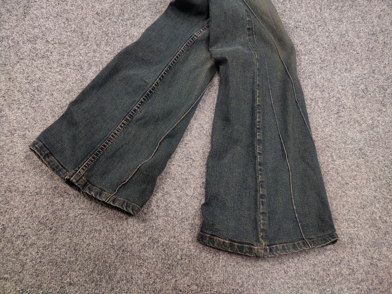 If Six Was Nine Vintage if six was nine Y2K style flared Bootkot denim Jeans Size 30" / US 8 / IT 44 - 5 Thumbnail