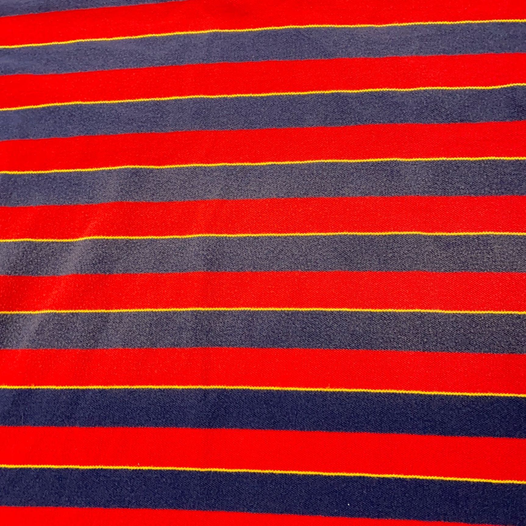 Polo Ralph Lauren VTG Polo Ralph Lauren Shirt Mens XL Red Blue Striped Short Sleeve Pony Preppy Size US XL / EU 56 / 4 - 2 Thumbnail