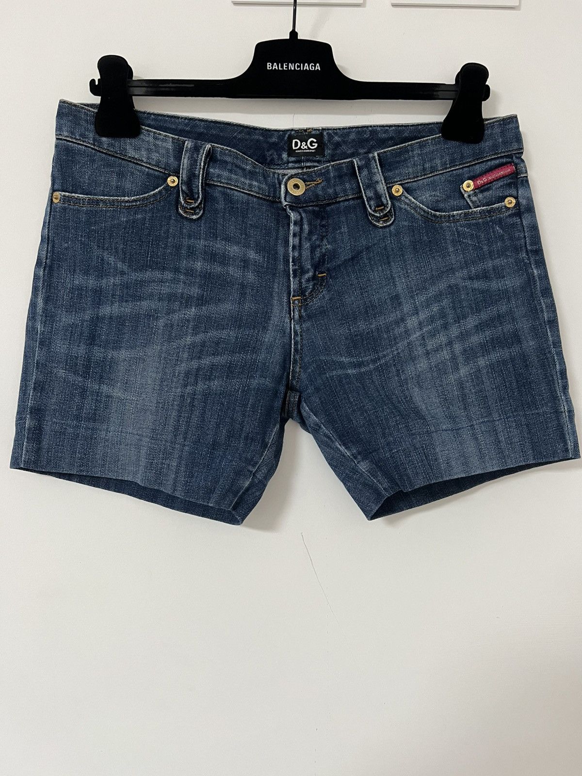 Dolce & Gabbana Short Dolce & Gabbana S blue denim Size 30" / US 8 / IT 44 - 2 Thumbnail