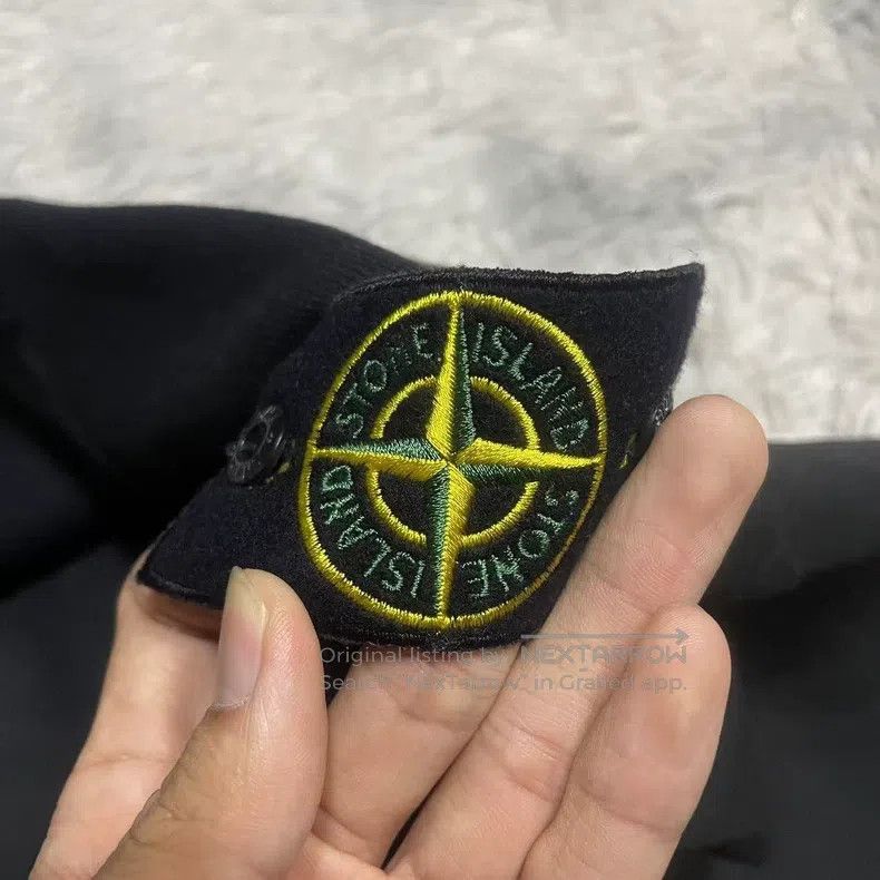 Stone Island Stone Island Double Pocket Round Neck Sweatshirt Hoodie Bl Size US XL / EU 56 / 4 - 4 Thumbnail