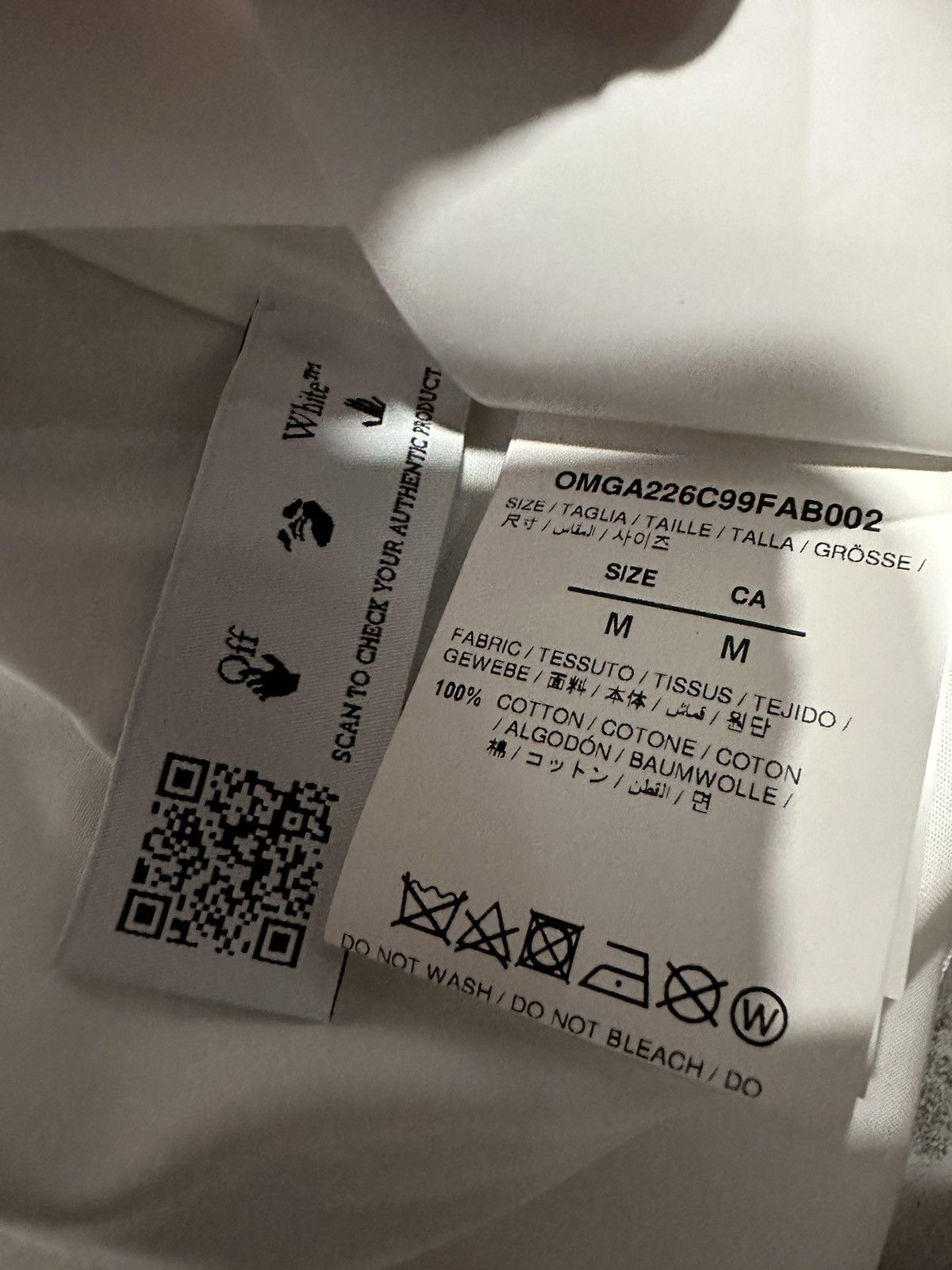 Off-White OFF-WHITE DIAGONAL POCKET VACATION SHIRT Size US M / EU 48-50 / 2 - 4 Thumbnail