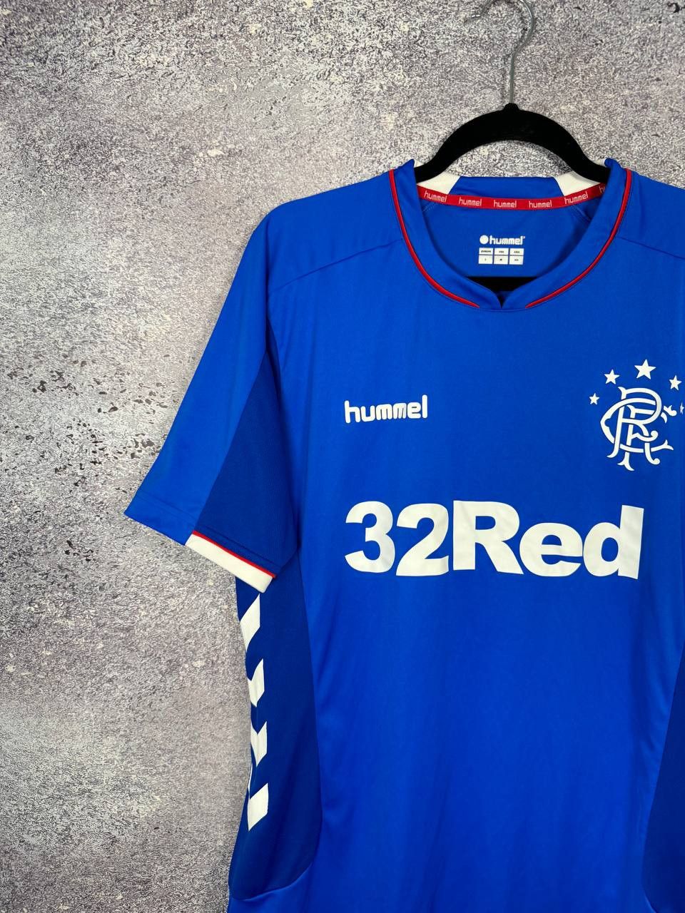 Hummel × Vintage Vintage Rangers FC 2018/19 Hummel Soccer Jersey Size US M / EU 48-50 / 2 - 3 Thumbnail