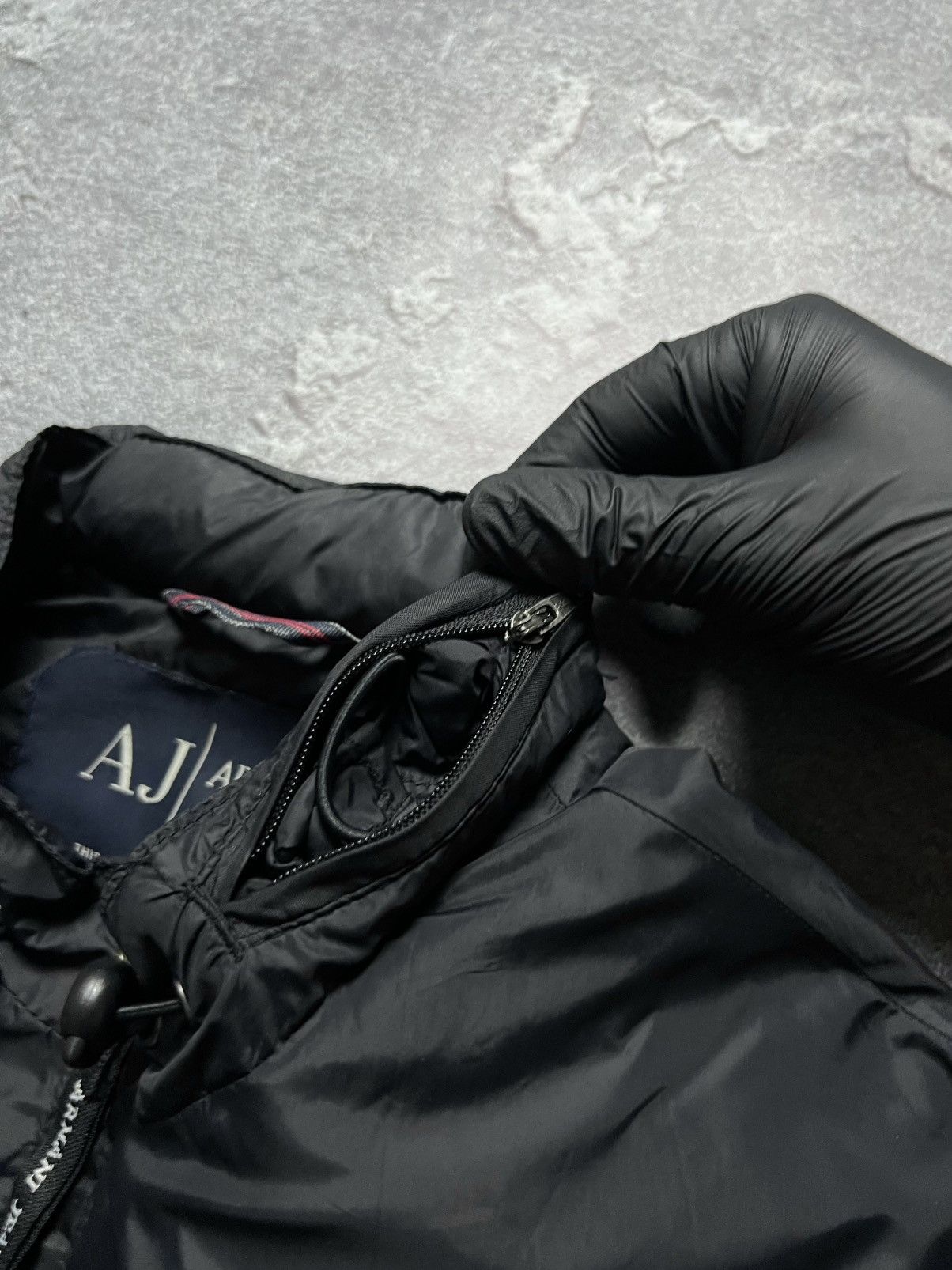 Emporio Armani Vintage Armani Jeans Light Jacket Neylon Big Logo Xl Size US XL / EU 56 / 4 - 7 Thumbnail
