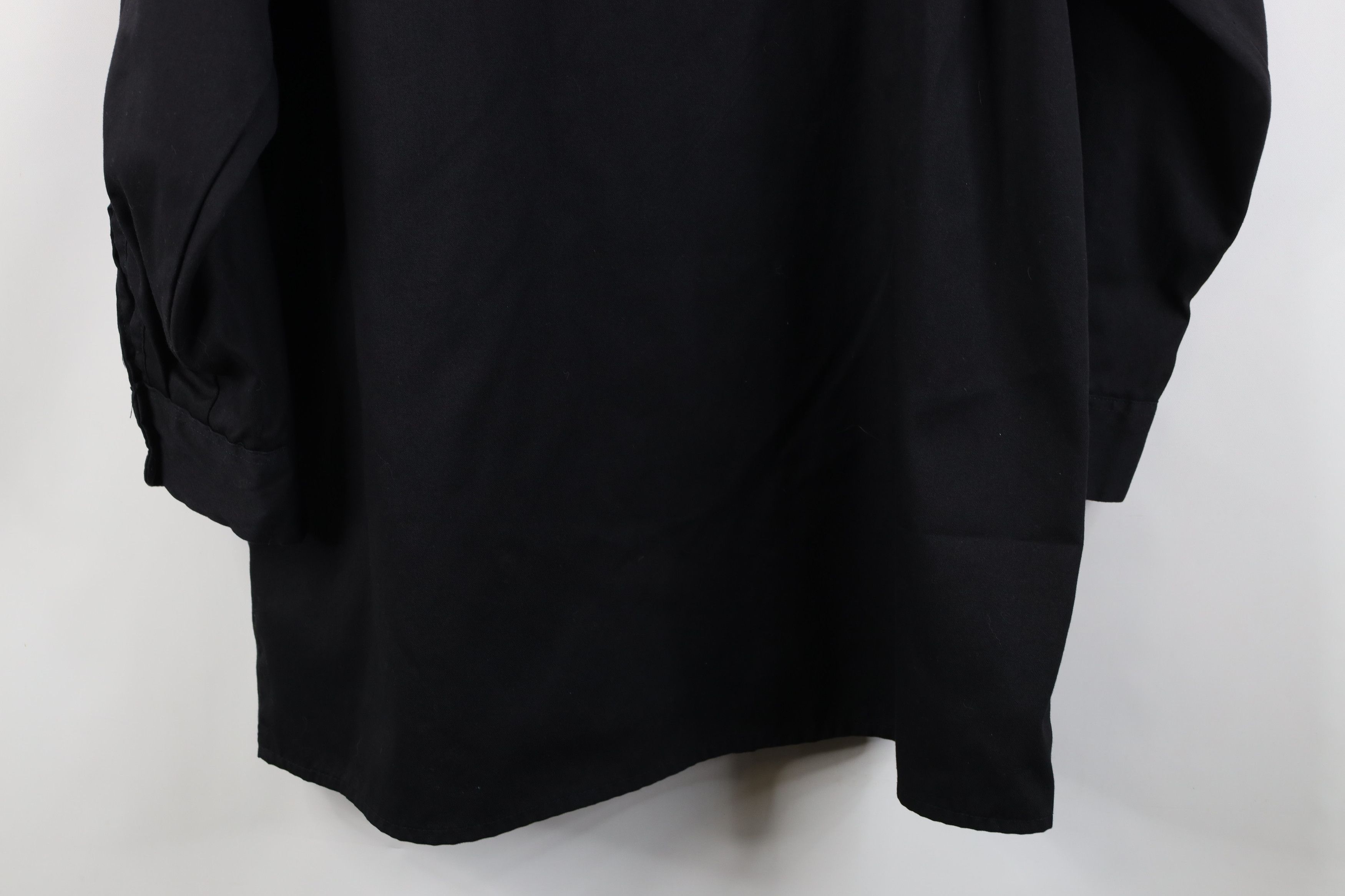 Dickies Vintage 90s Dickies Mechanic Workwear Button Shirt Black USA Size US L / EU 52-54 / 3 - 13 Thumbnail