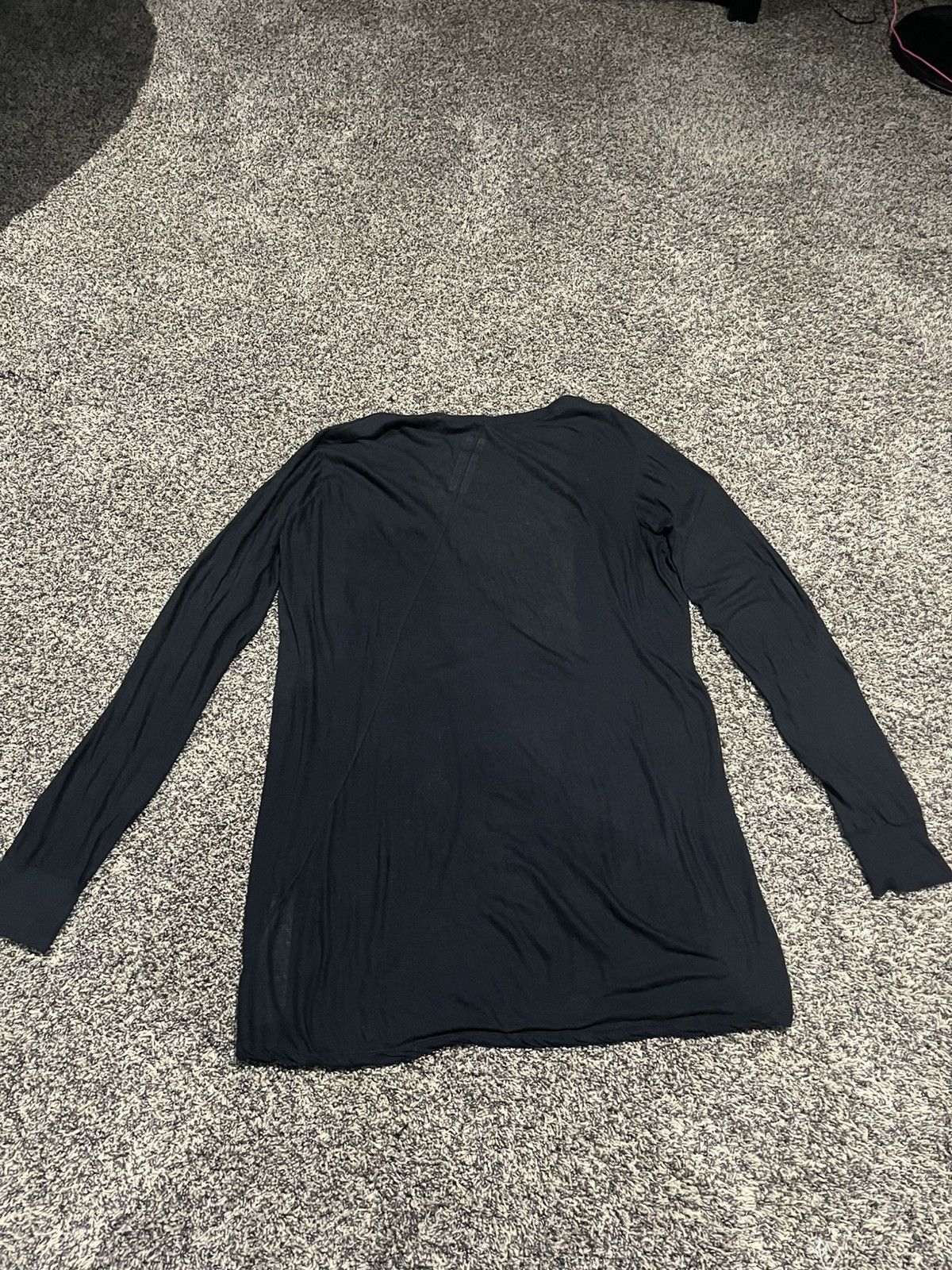 Rick Owens Long sleeve Dylan tee Size US XS / EU 42 / 0 - 2 Thumbnail