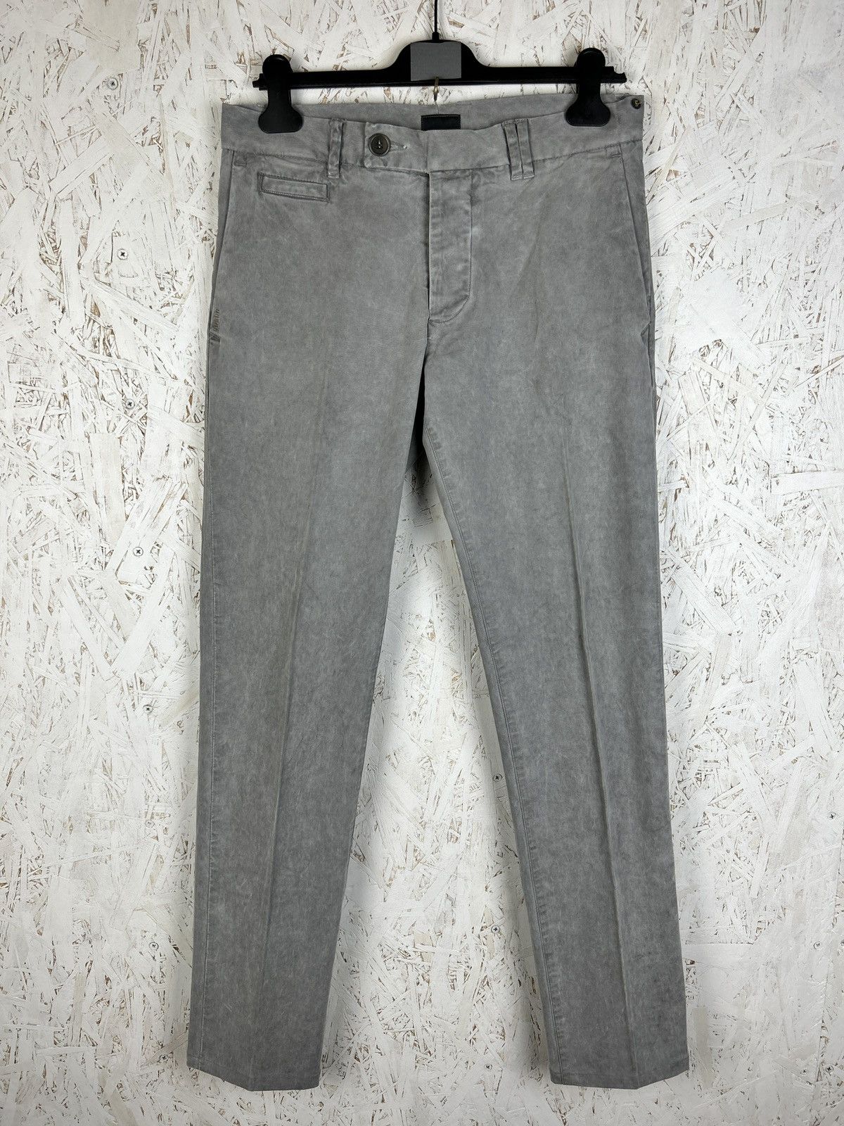 Fendi Fendi Sartorial Trousers Straight Pants Chinos Grey 48 Size US 32 / EU 48 - 1 Thumbnail