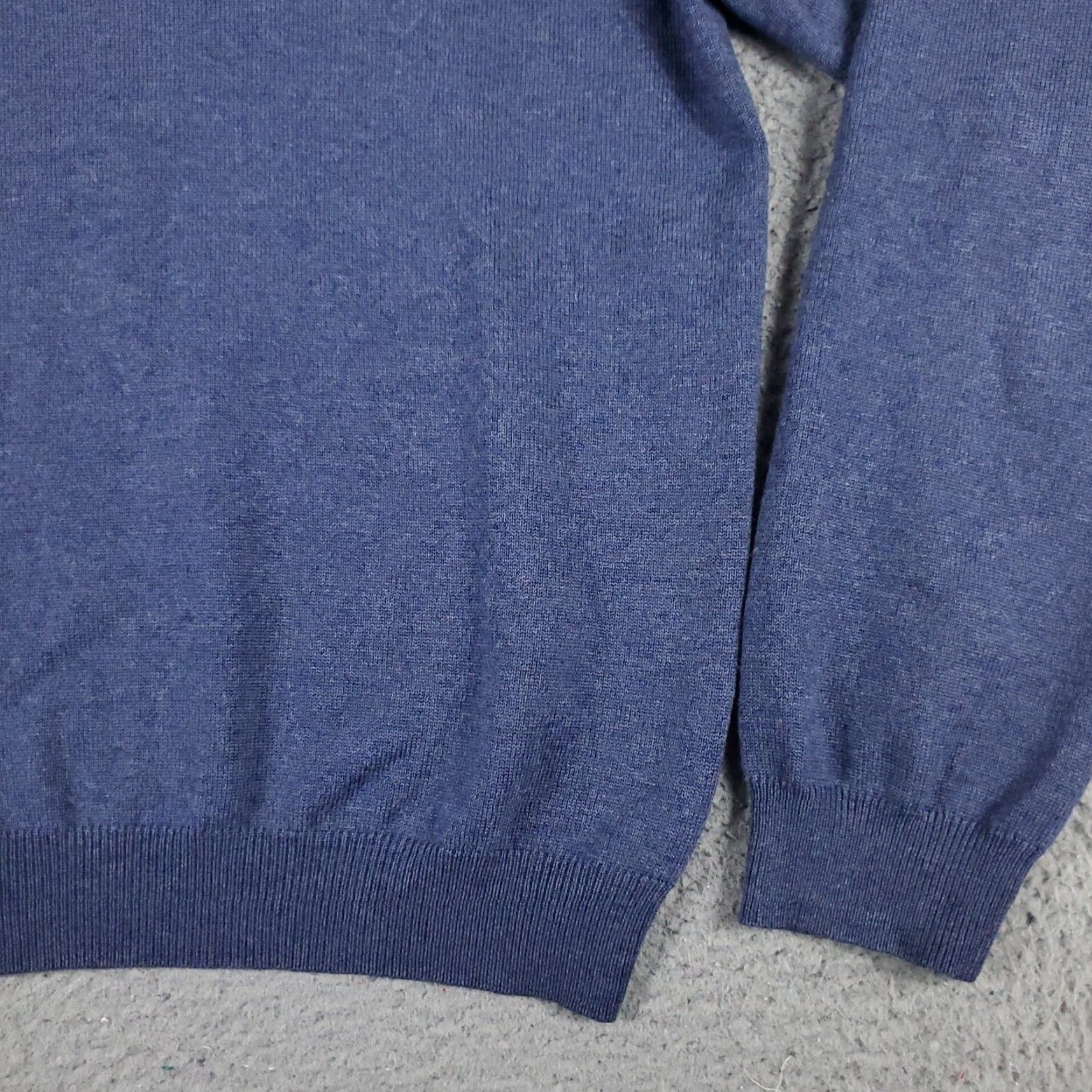 Brooks Brothers Brooks Brothers Blue V-Neck Pullover Sweater Mens Medium Regular Fit Classic Knit Size US M / EU 48-50 / 2 - 4 Thumbnail
