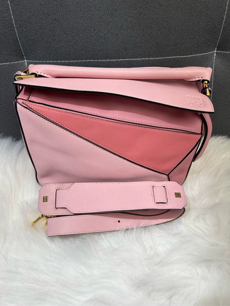 Loewe Loewe Puzzle Medium Leather Bag - dmc Size ONE SIZE - 1 Thumbnail