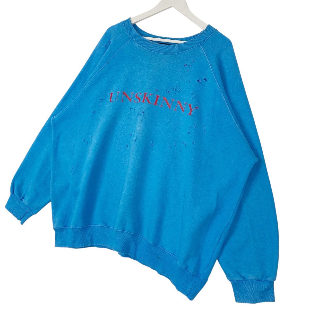 Other Vintage Distressed 5ALL.as Unskinny Sweatshirt Crewneck Blue Size US XL / EU 56 / 4 - 2 Thumbnail
