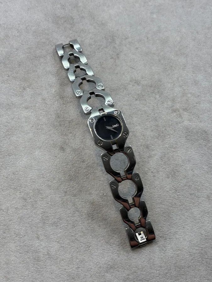 Dolce & Gabbana Dolce & Gabbana Silver Metal Link Squared  display picture 3