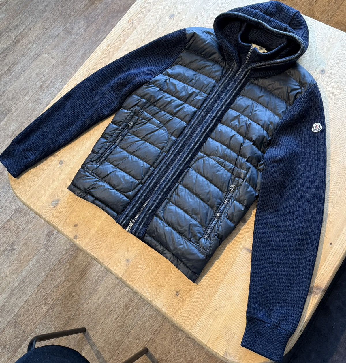 Moncler Moncler Cardigan Size US L / EU 52-54 / 3 - 3 Thumbnail