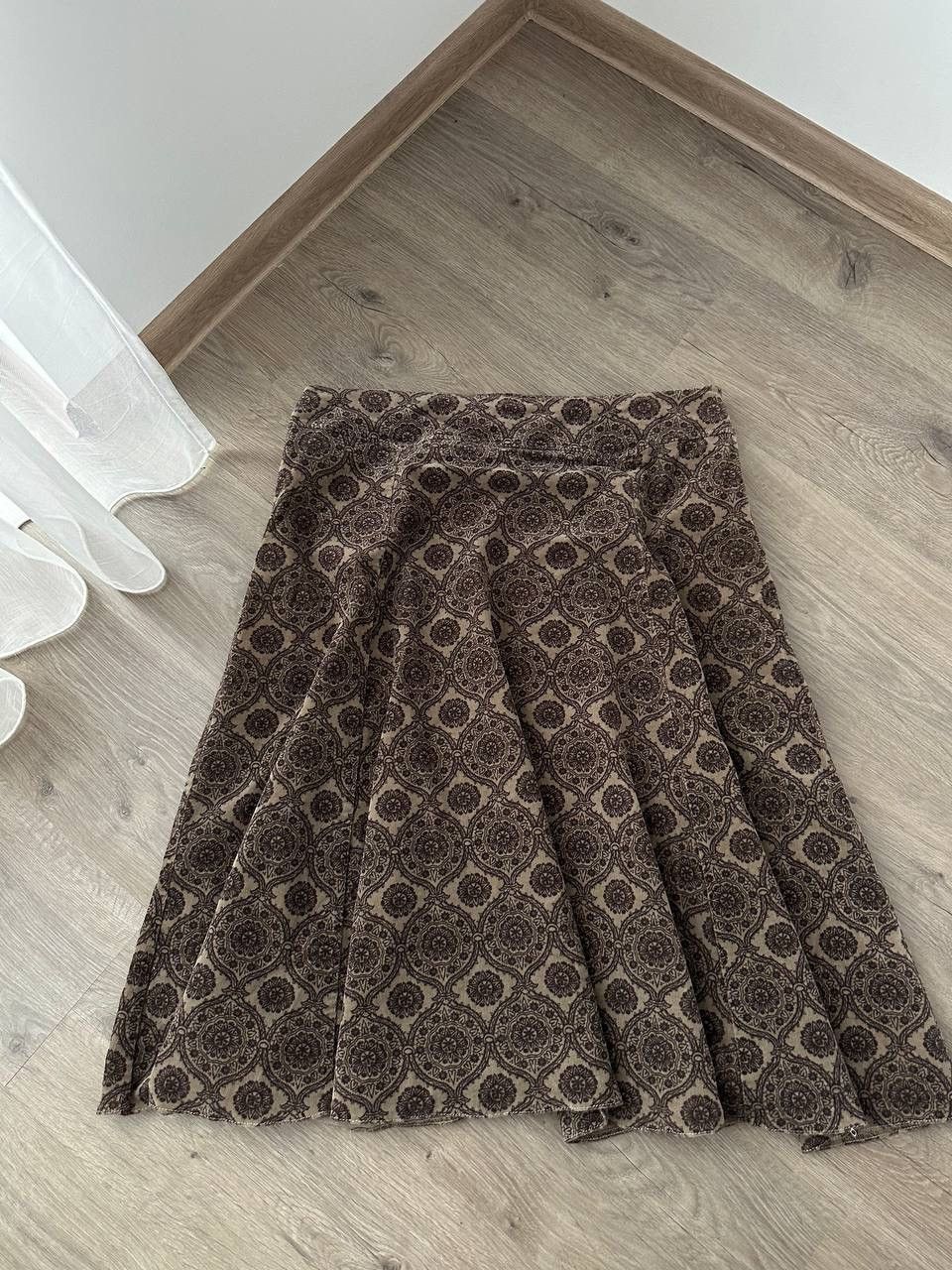Japanese Brand × Vintage Vintage Laura Ashley 90’s High Floral Brown Skirt Size 30" / US 8 / IT 44 - 6 Thumbnail