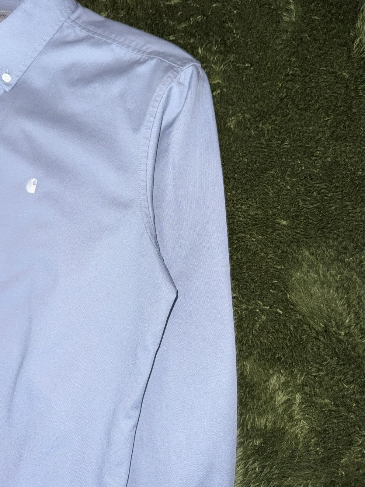 Carhartt Wip [L] Carhartt WIP Madison Classic Shirt Sky Blue Size US L / EU 52-54 / 3 - 4 Thumbnail