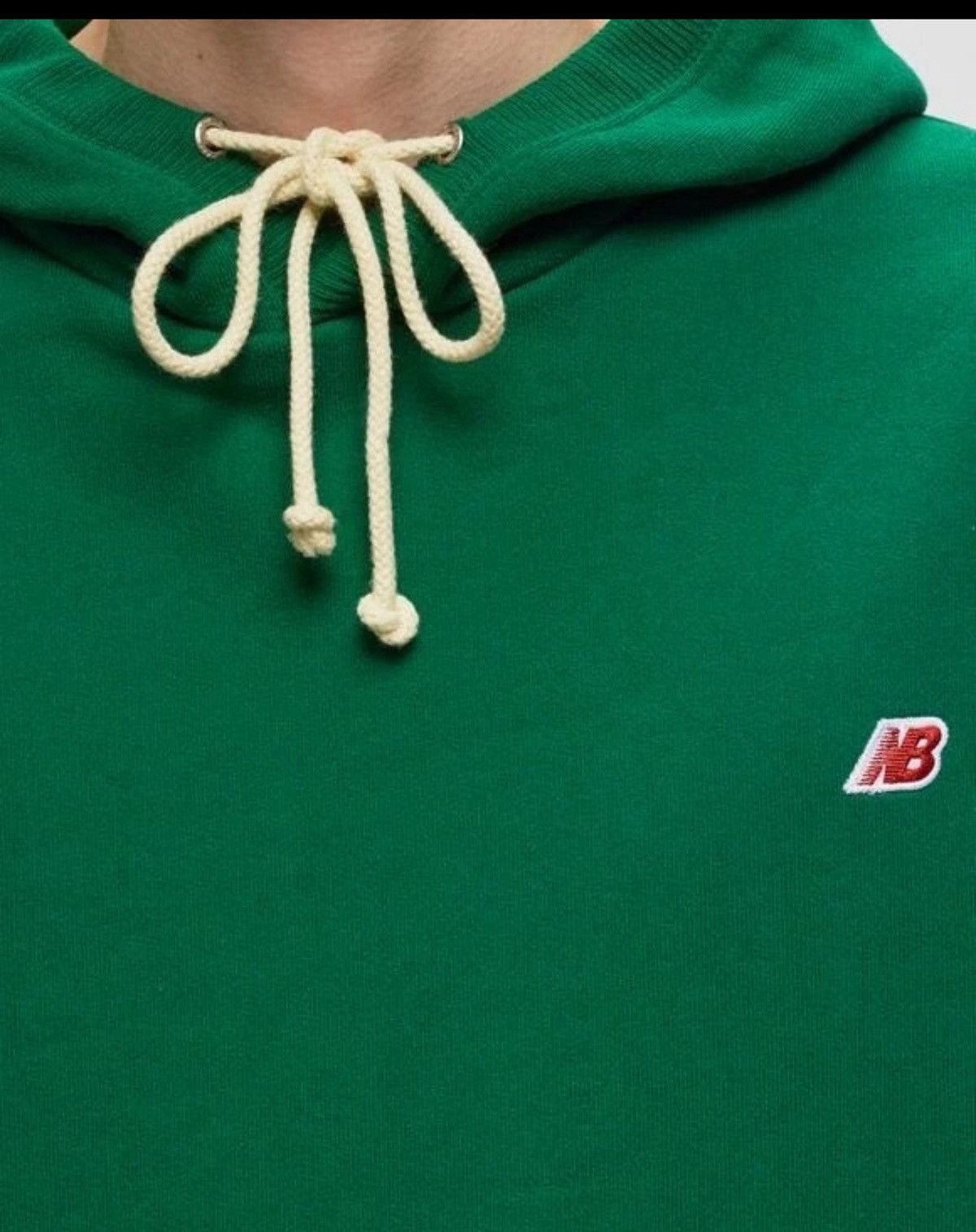 New Balance New Balance Made in USA Core Hoodie Green Hooded Sweatshirt Size US XL / EU 56 / 4 - 3 Thumbnail
