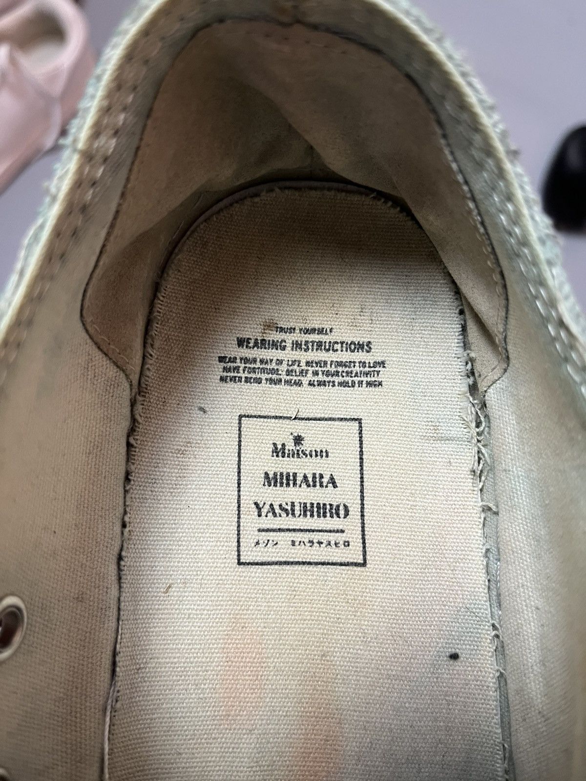 Maison MIHARA YASUHIRO Maison Mihara Yasuhiro Peterson OG sole canvas low top Size US 9 / EU 42 - 8 Thumbnail