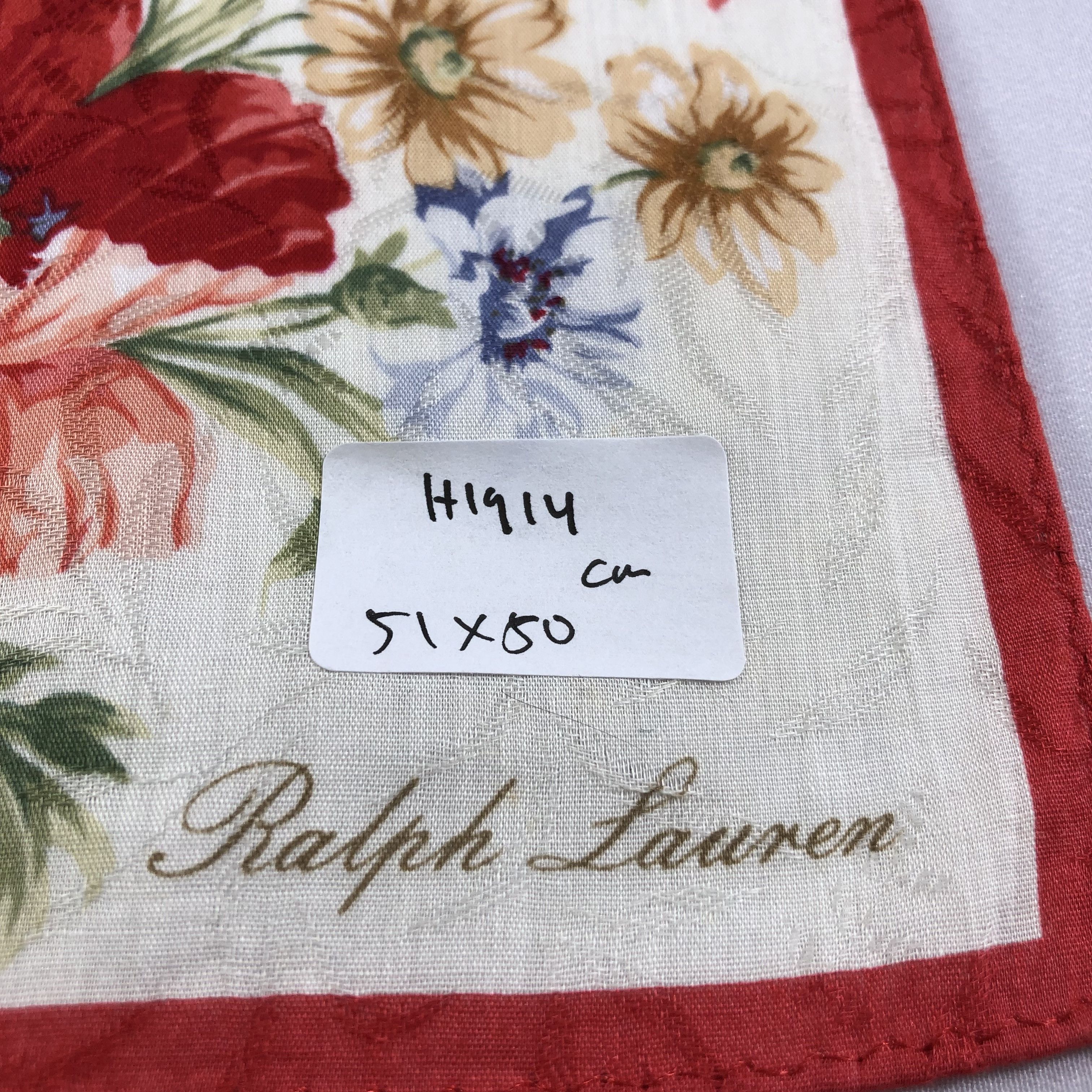 Ralph Lauren Ralph Lauren Floral Handkerchief Neckerchief Bandana H1914 Size ONE SIZE - 16 Thumbnail