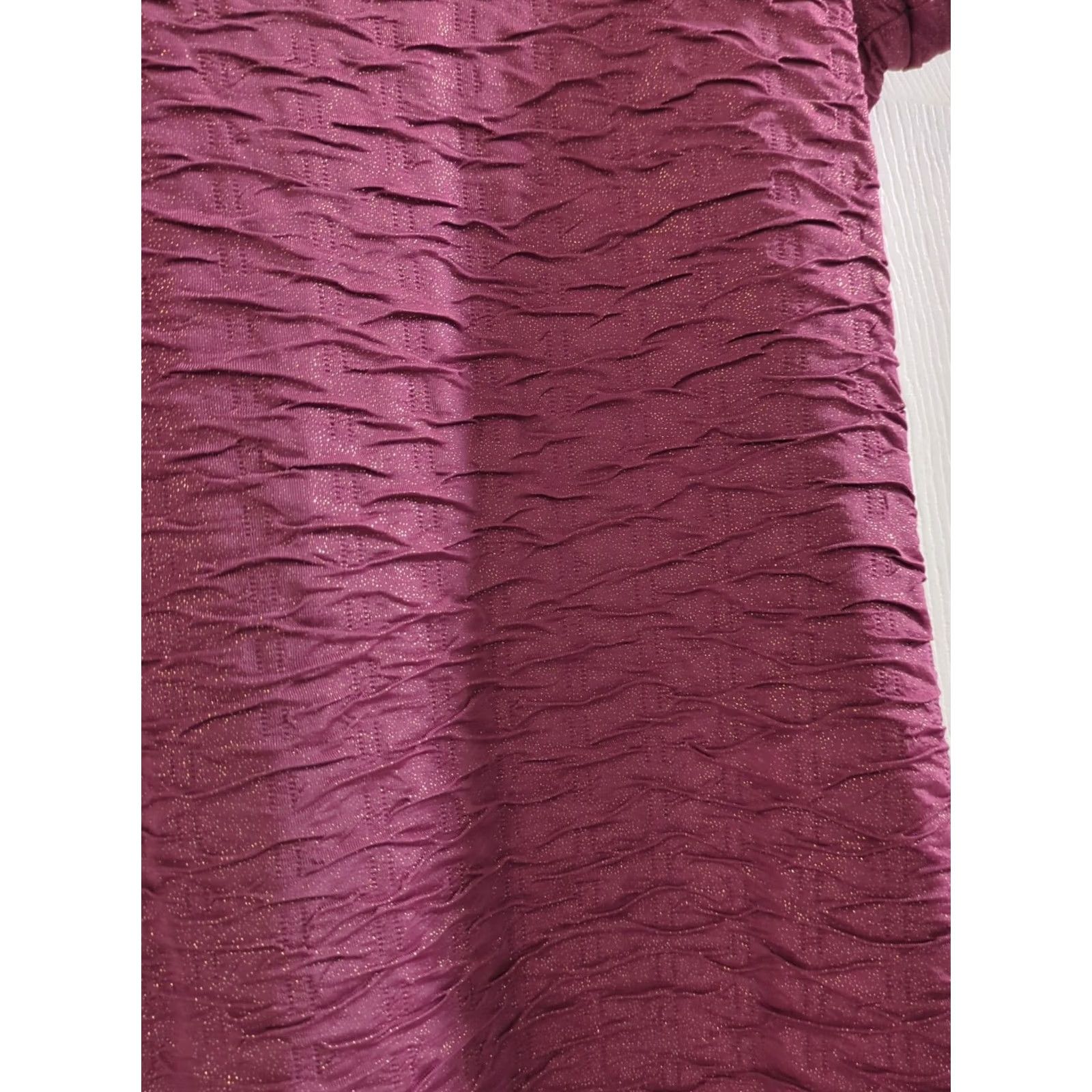 Free People Free People Beaded Wild Plum Mini Bodycon Dress Short Sleeve Women Size S NWT NWT Size S / US 4 / IT 40 - 4 Thumbnail