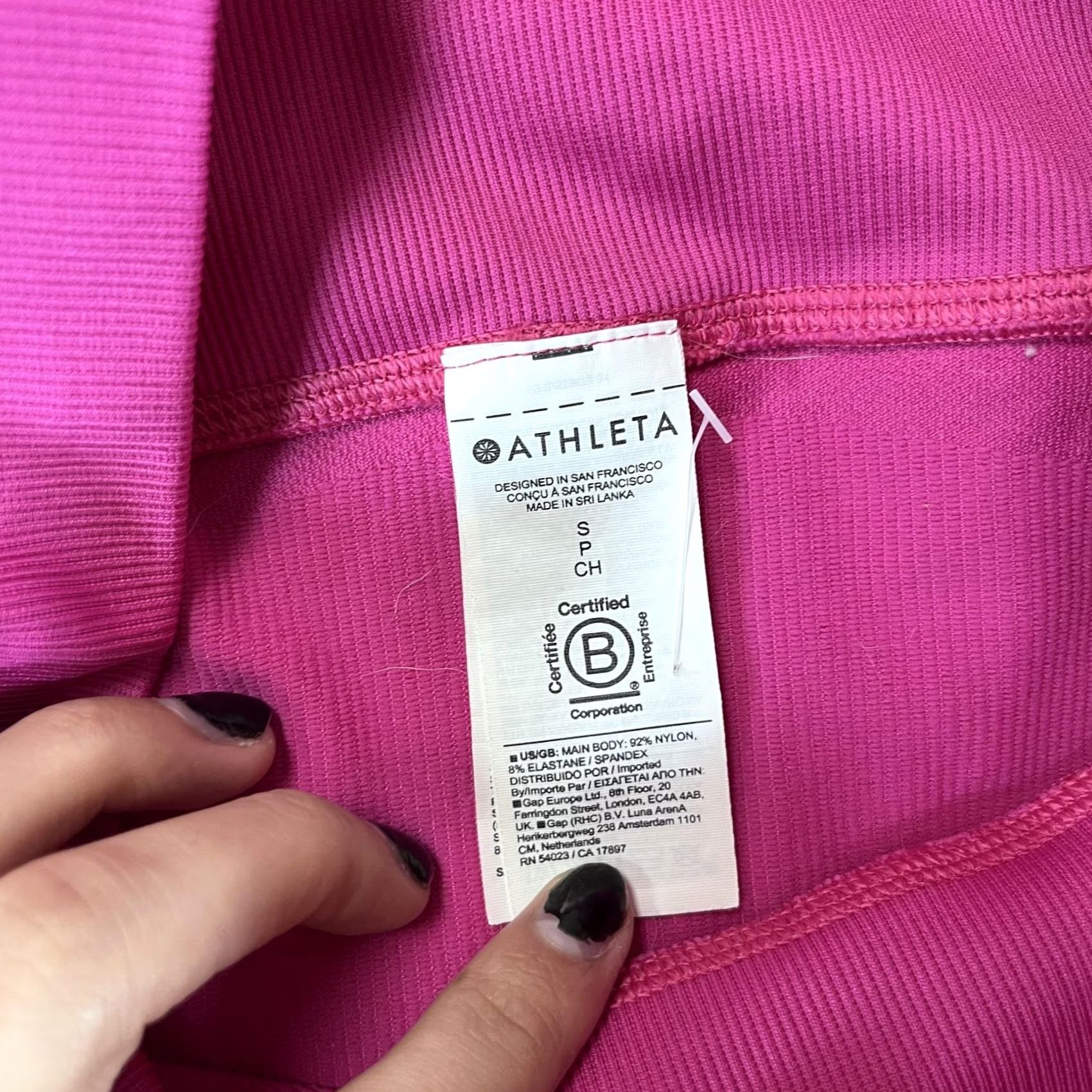 Athleta Athleta Leggings Womens Small Pink High Rise Seamless Yoga Pants Gym Activewear Size 28" / US 6 / IT 42 - 3 Thumbnail
