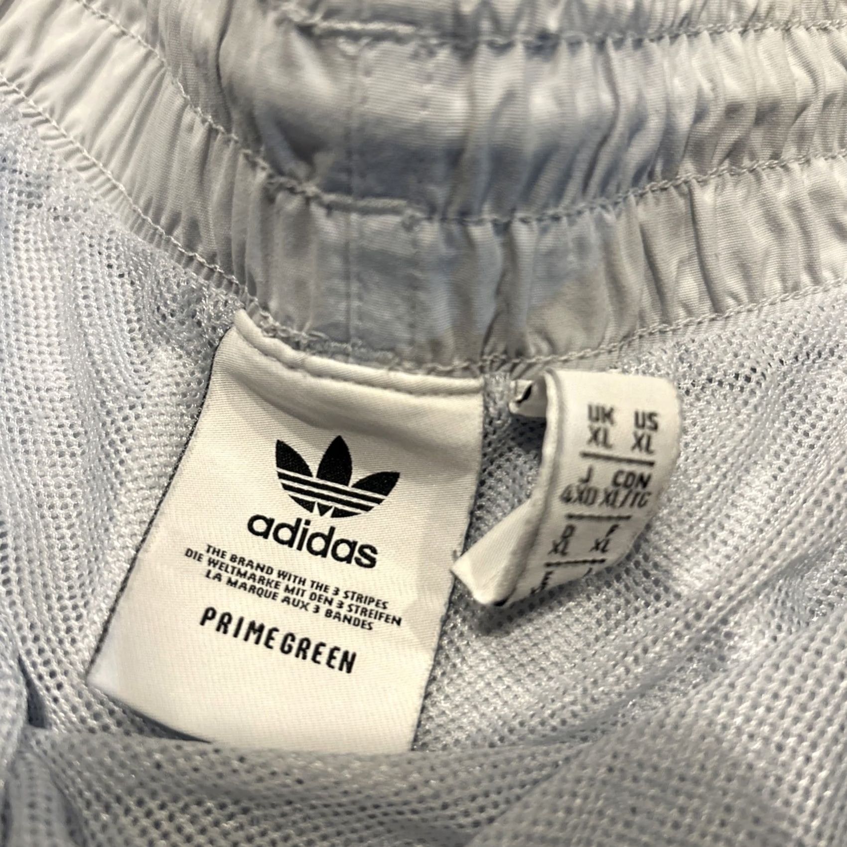 Adidas Adidas Swim Trunks XL Men’s Light Blue Solid 100% Polyamide Drawstring Pockets Bottom Size US 36 / EU 52 - 2 Thumbnail