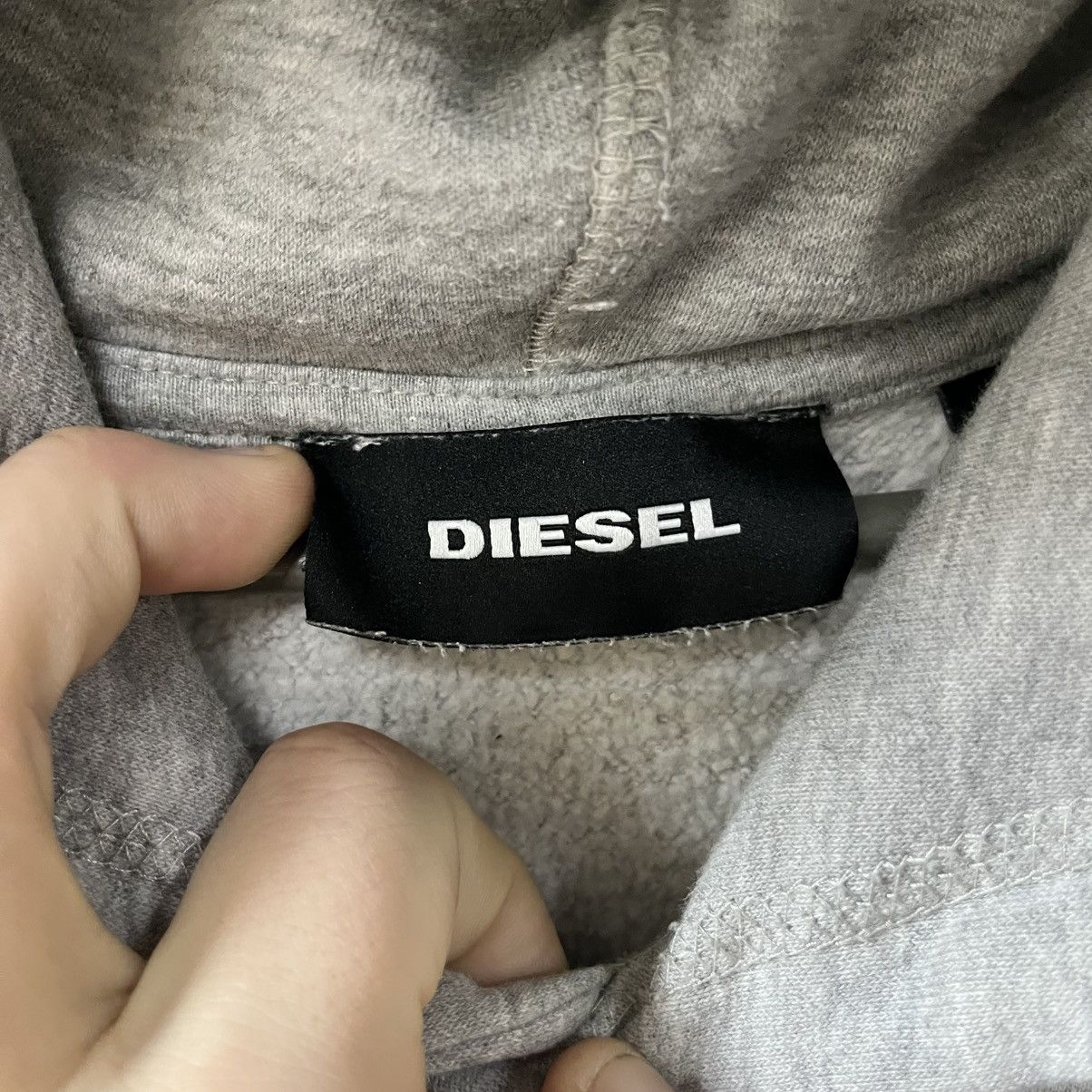 Diesel Vintage Diesel Hoodie Big Logo Men’s XL Size US XL / EU 56 / 4 - 10 Thumbnail