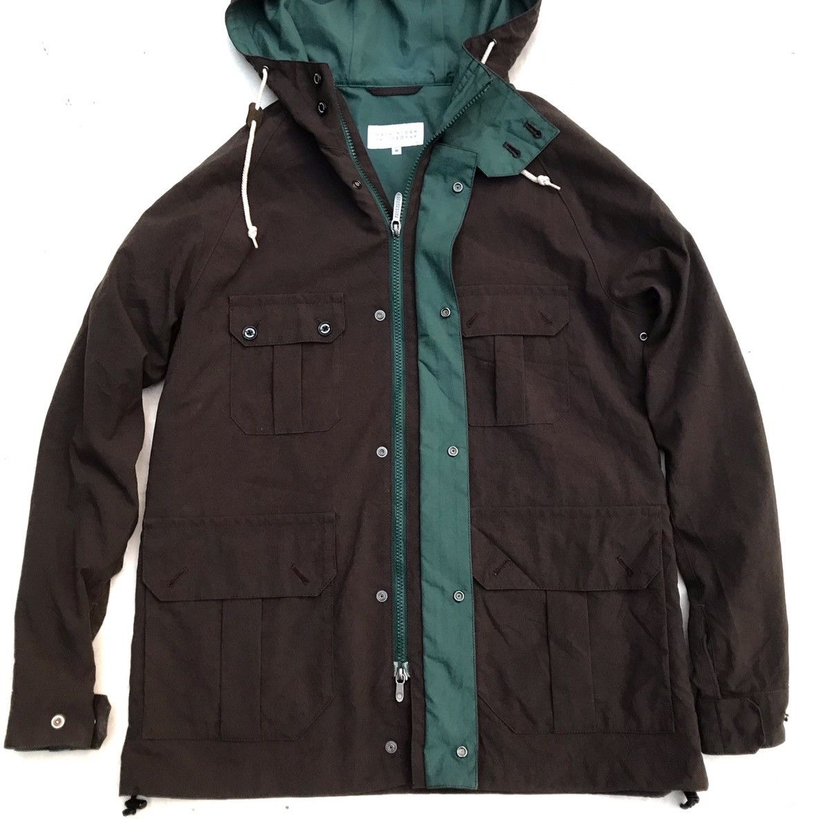 Japanese Brand × Mackintosh × Vintage Mackintosh Philosophy Hunting Outdoor Brown Jacket Mountain Size US L / EU 52-54 / 3 - 7 Thumbnail