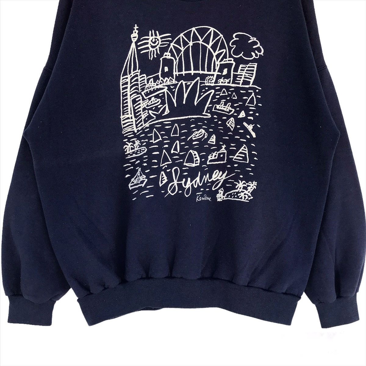 Vintage Vintage ken done SYDNEY art design crewneck sweatshirt Size US M / EU 48-50 / 2 - 3 Thumbnail